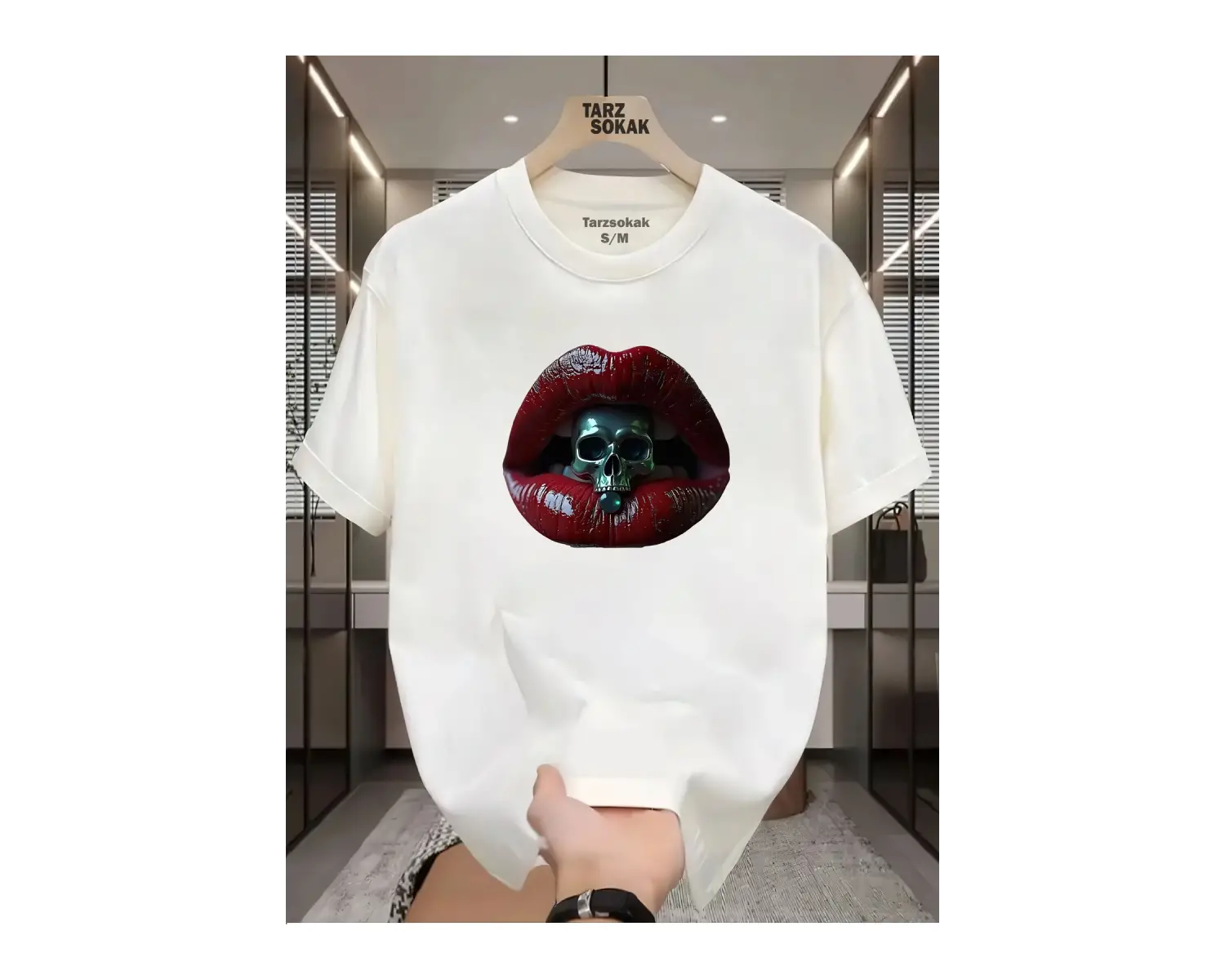 UNİSEX Dudak Lips T-shirt