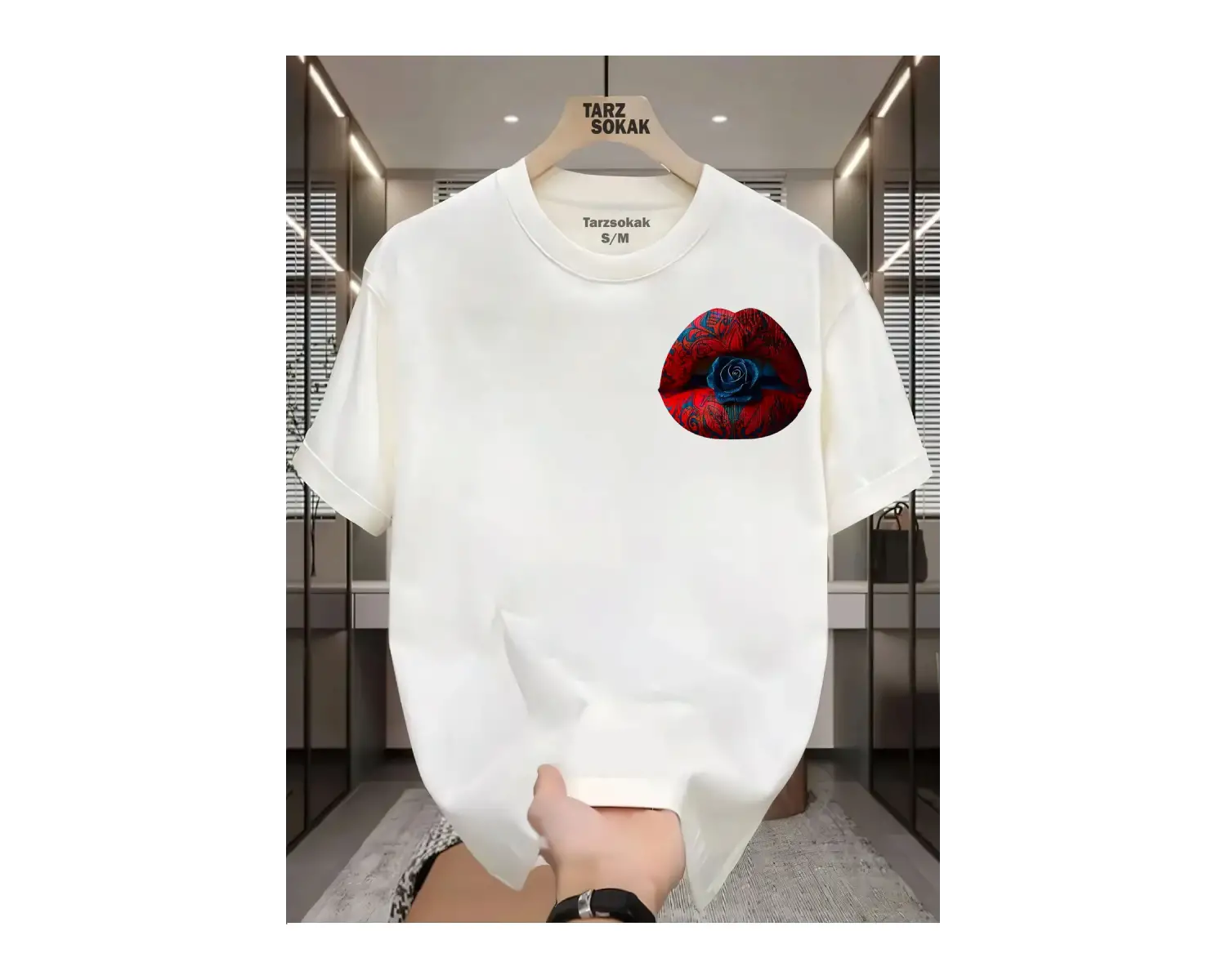 UNİSEX Dudak Lips T-shirt