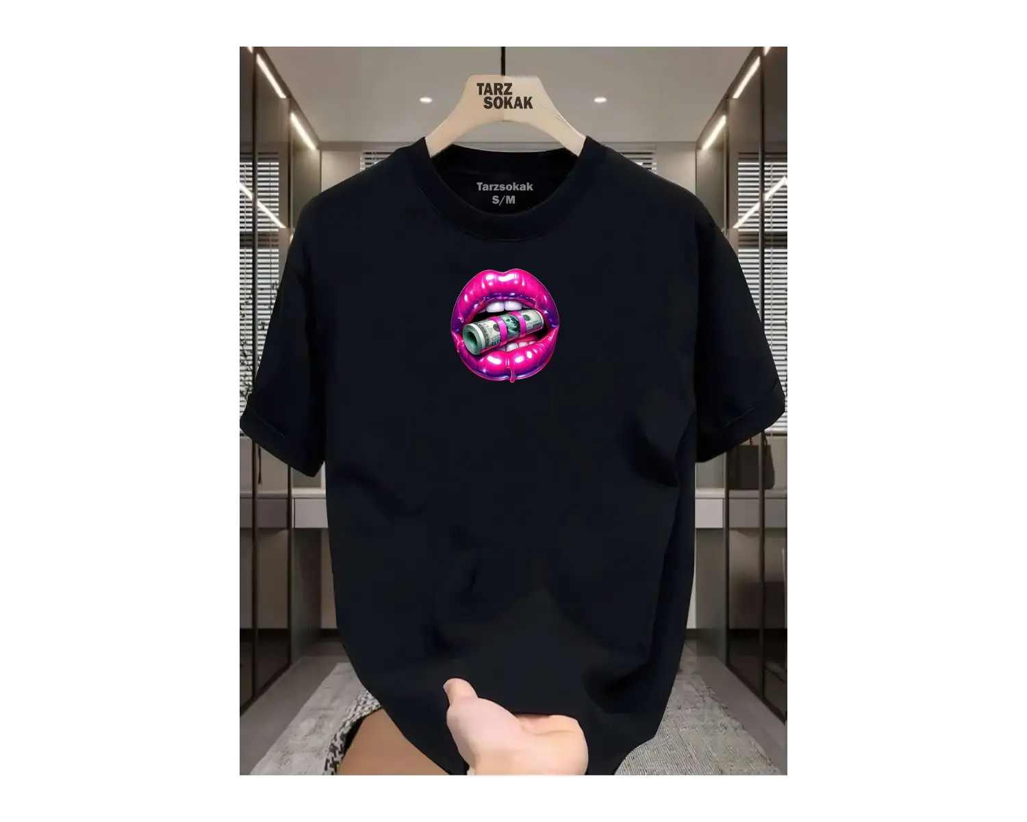 UNİSEX Dudak Lips T-shirt