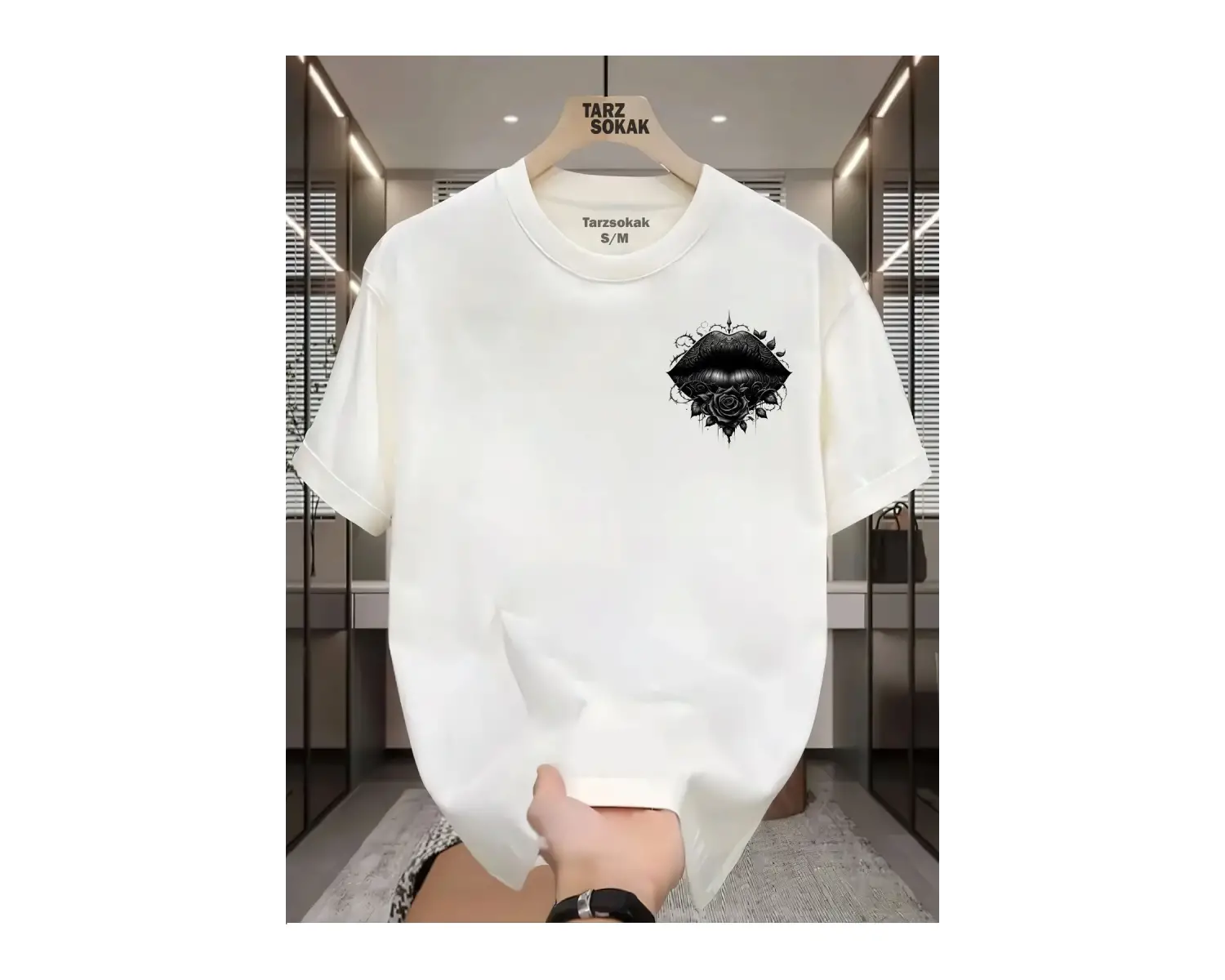 UNİSEX Dudak Lips T-shirt