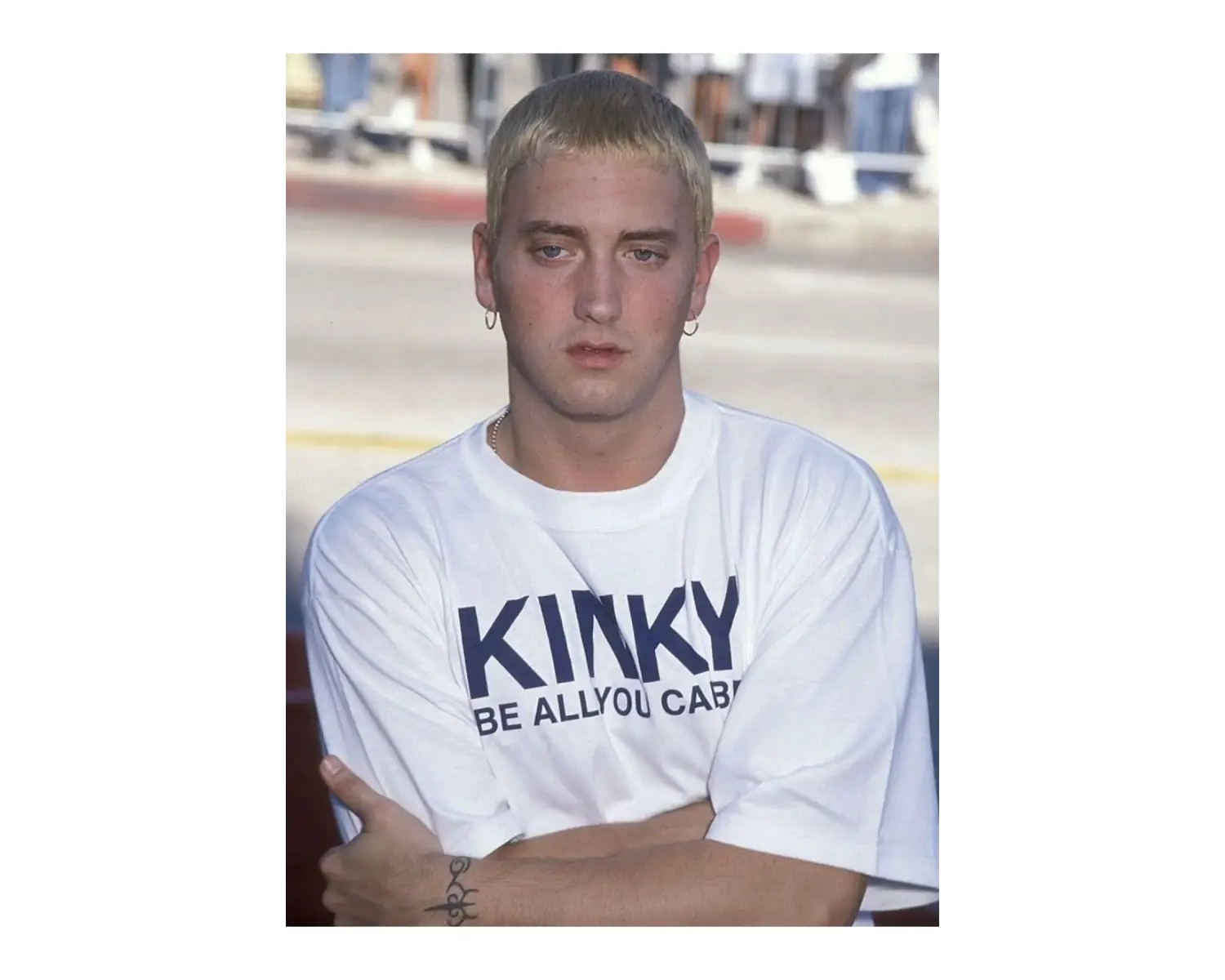 Unisex Eminem Yazılı Tshirt