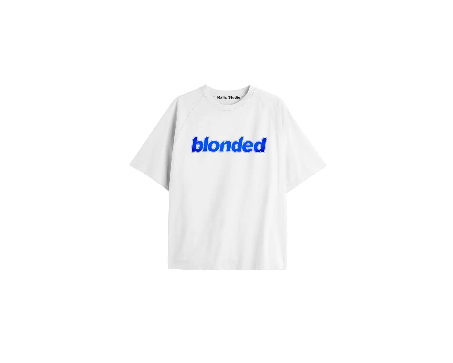 Unisex Erkek Kadın Blond Frank Ocean Beyaz T-SHIRT