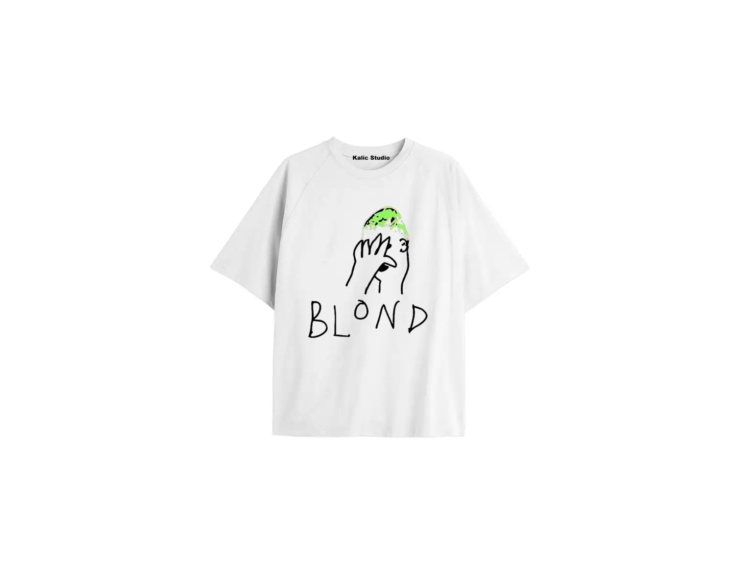 Unisex Erkek Kadın Blond Frank Ocean Beyaz T-SHIRT