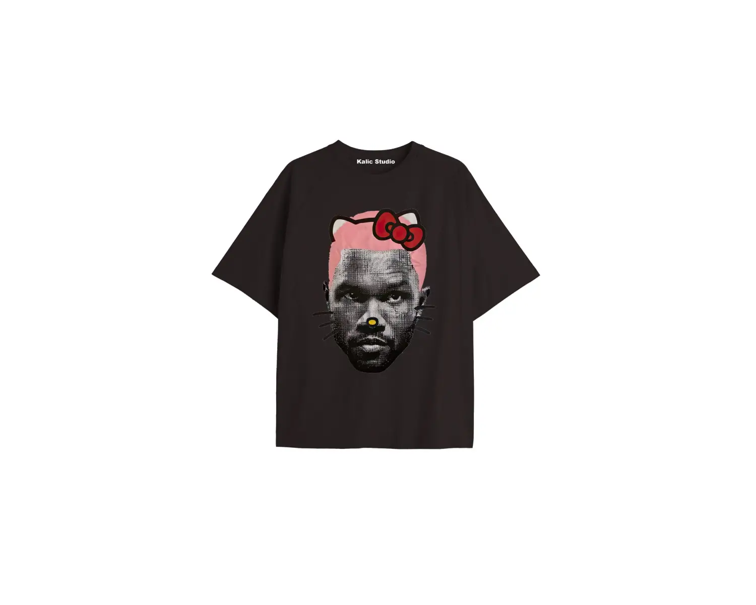 Unisex Erkek Kadın Blond Frank Ocean Siyah T-SHIRT