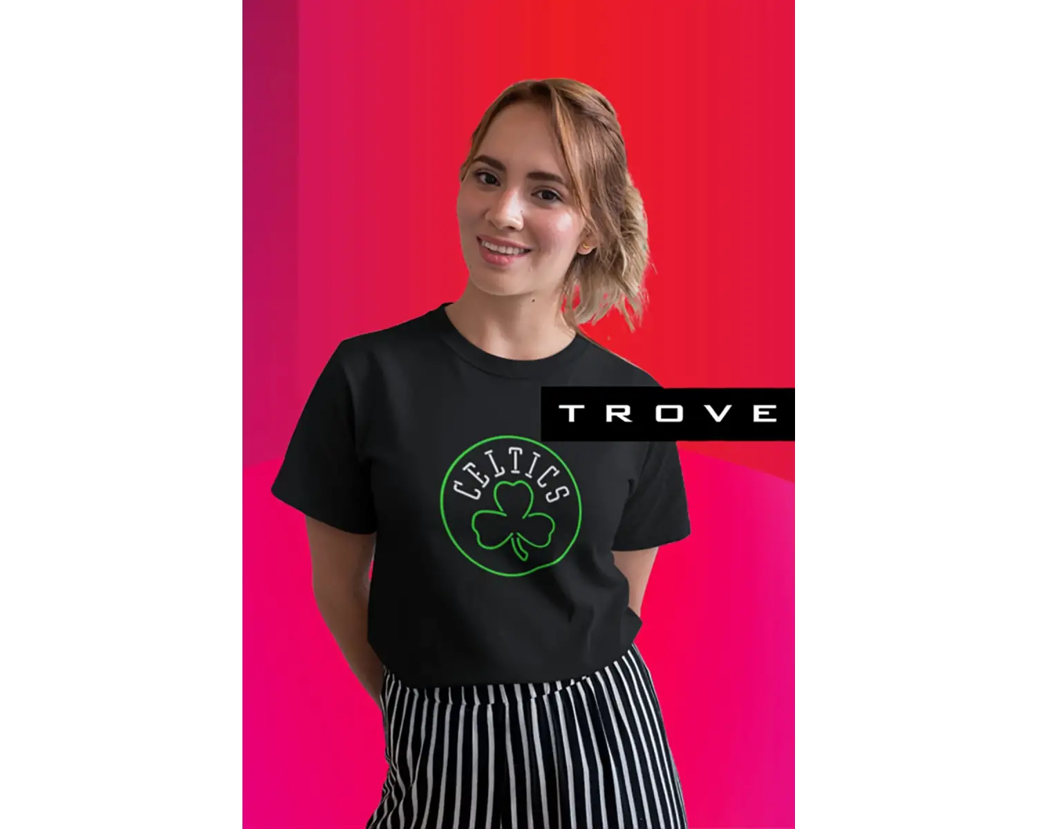 Unısex Erkek Kadın Celtıc Baskılı % 100 Pamuk T-shirt