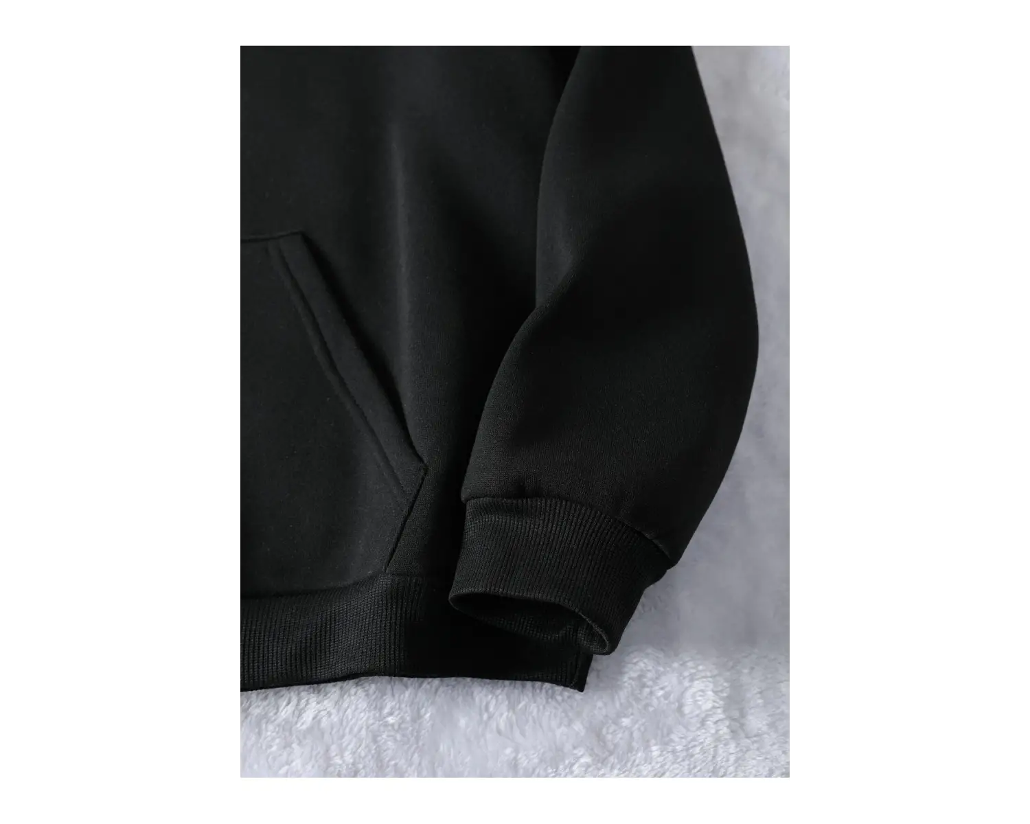 Unisex Erkek/Kadın Kelebek Renkli Özel Baskılı Oversize Kapüşonlu Sweatshirt Siyah