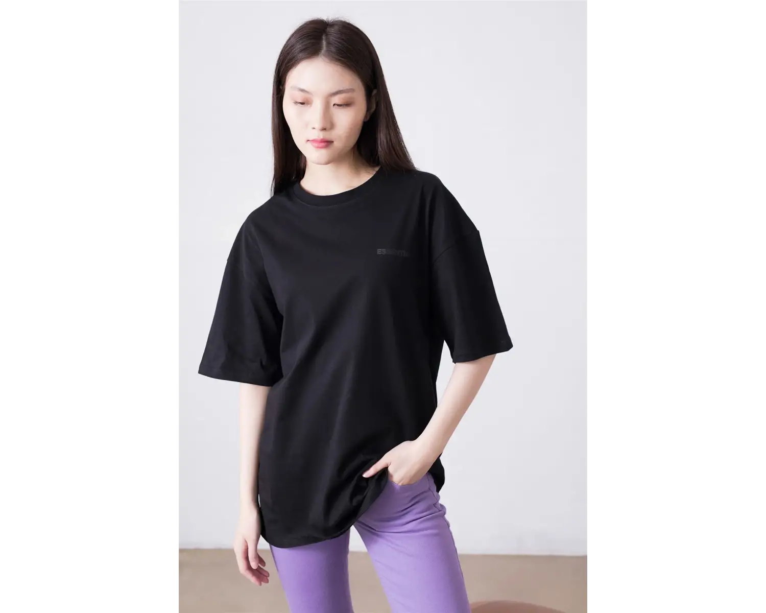 Unisex Essentials 303 Beyaz Tshirt