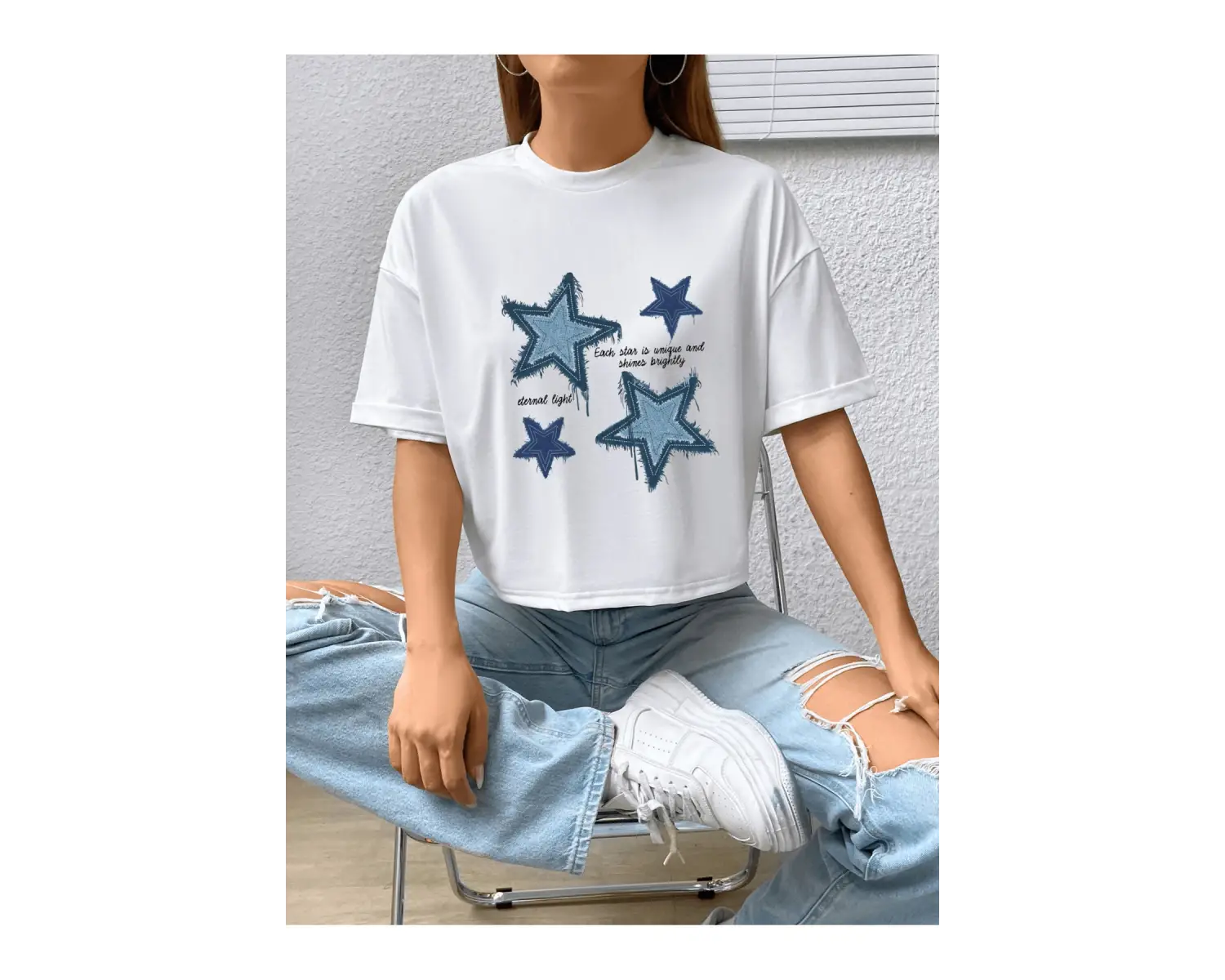 Unisex Eternal Light Baskılı Tasarım