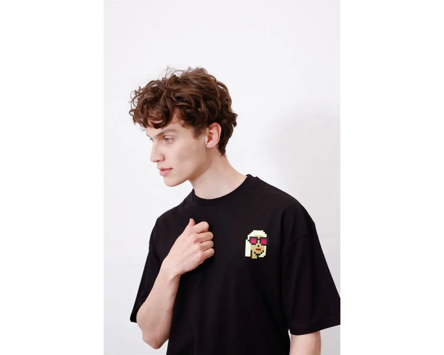 Unisex Fashionista Siyah Tshirt