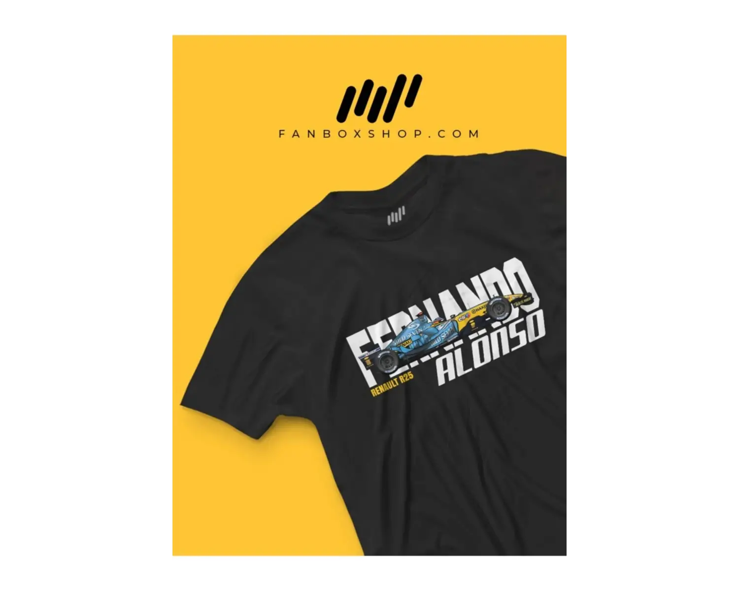 Unisex Fernando Alonso Renault R25 T-shirt
