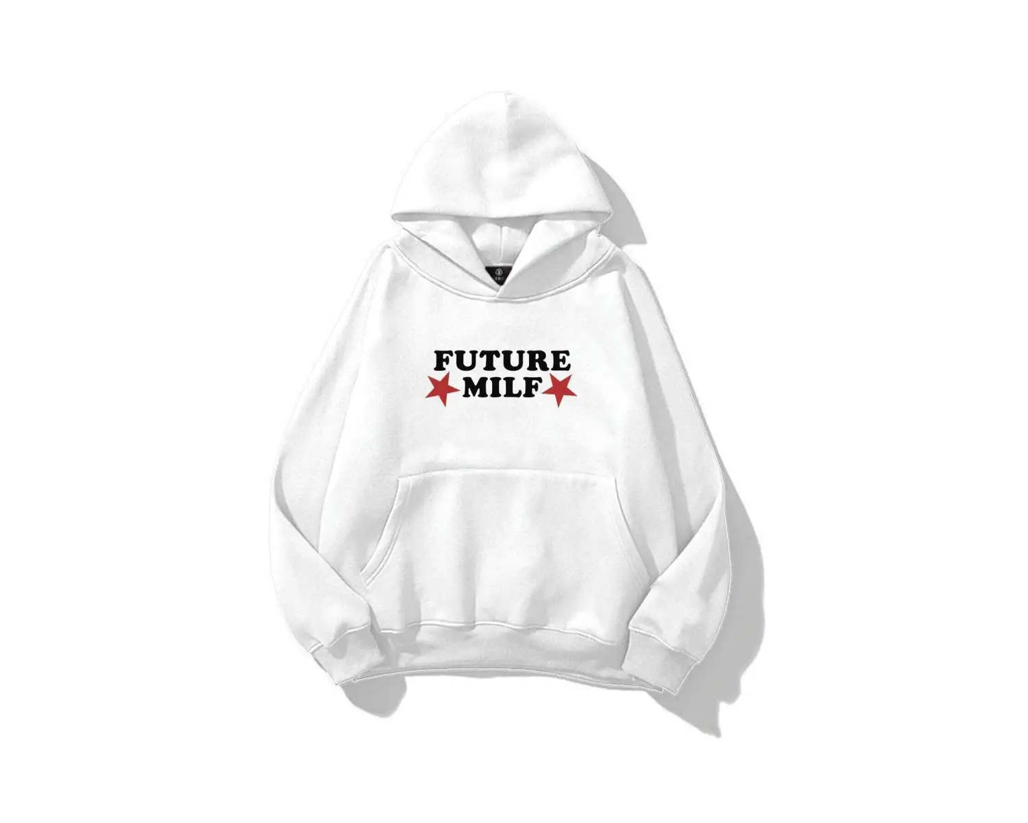 Unisex Future Milf Sweatshirt Beyaz