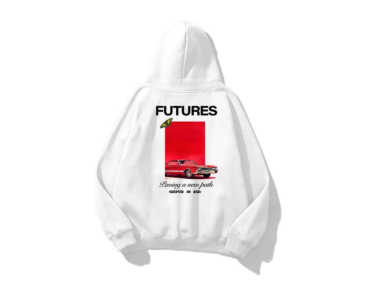 Unisex Futures Sweatshirt Beyaz