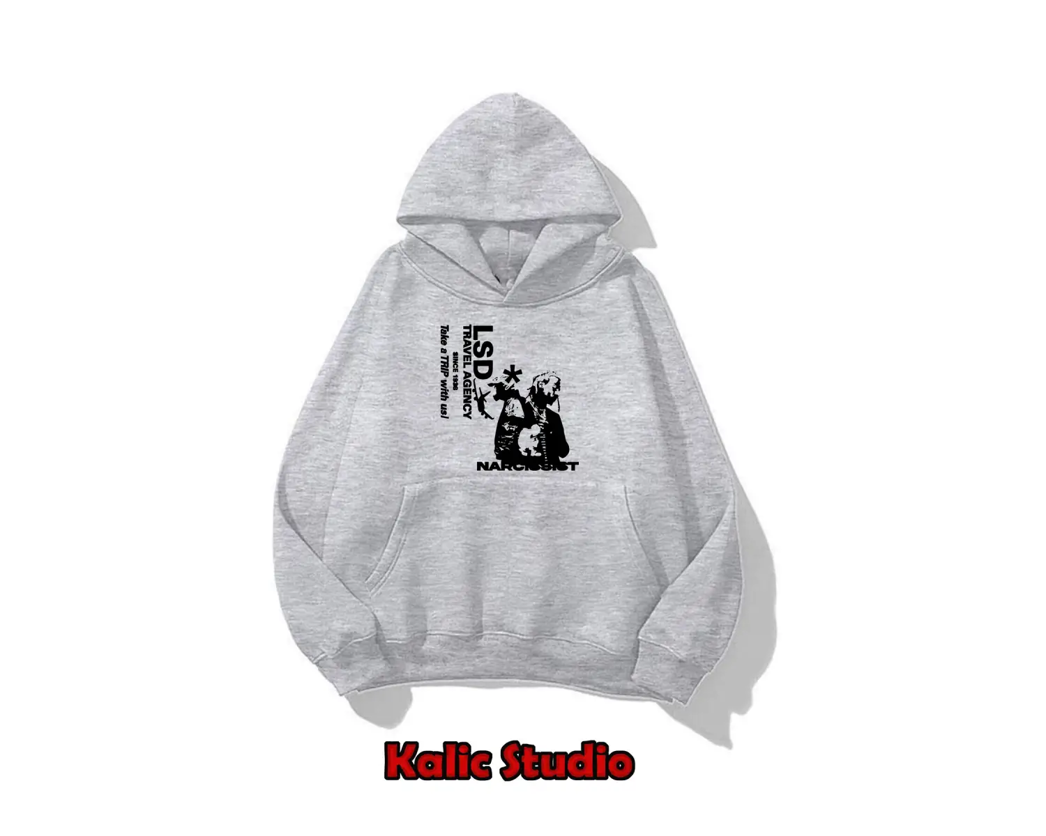 ünisex gri playboi carti oversize sweatshirt