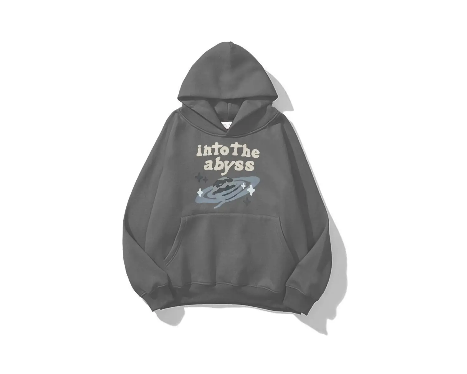 Unisex İnto the Abyss Sweatshirt Gri