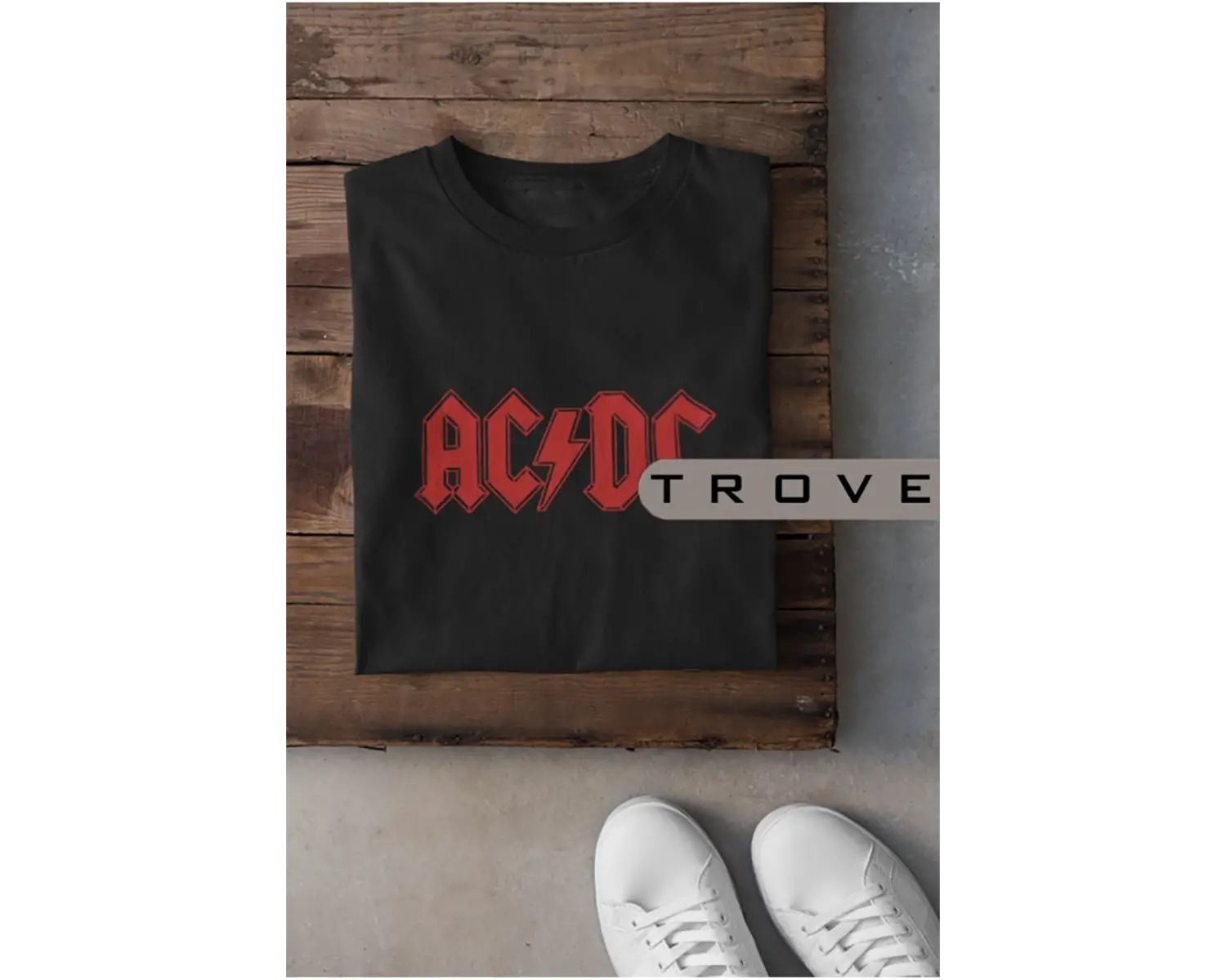 Unısex Kadın Erkek Ac/dc Young Kardeşler %100 Pamuk Baskılı Siyah Beyaz T-shirt