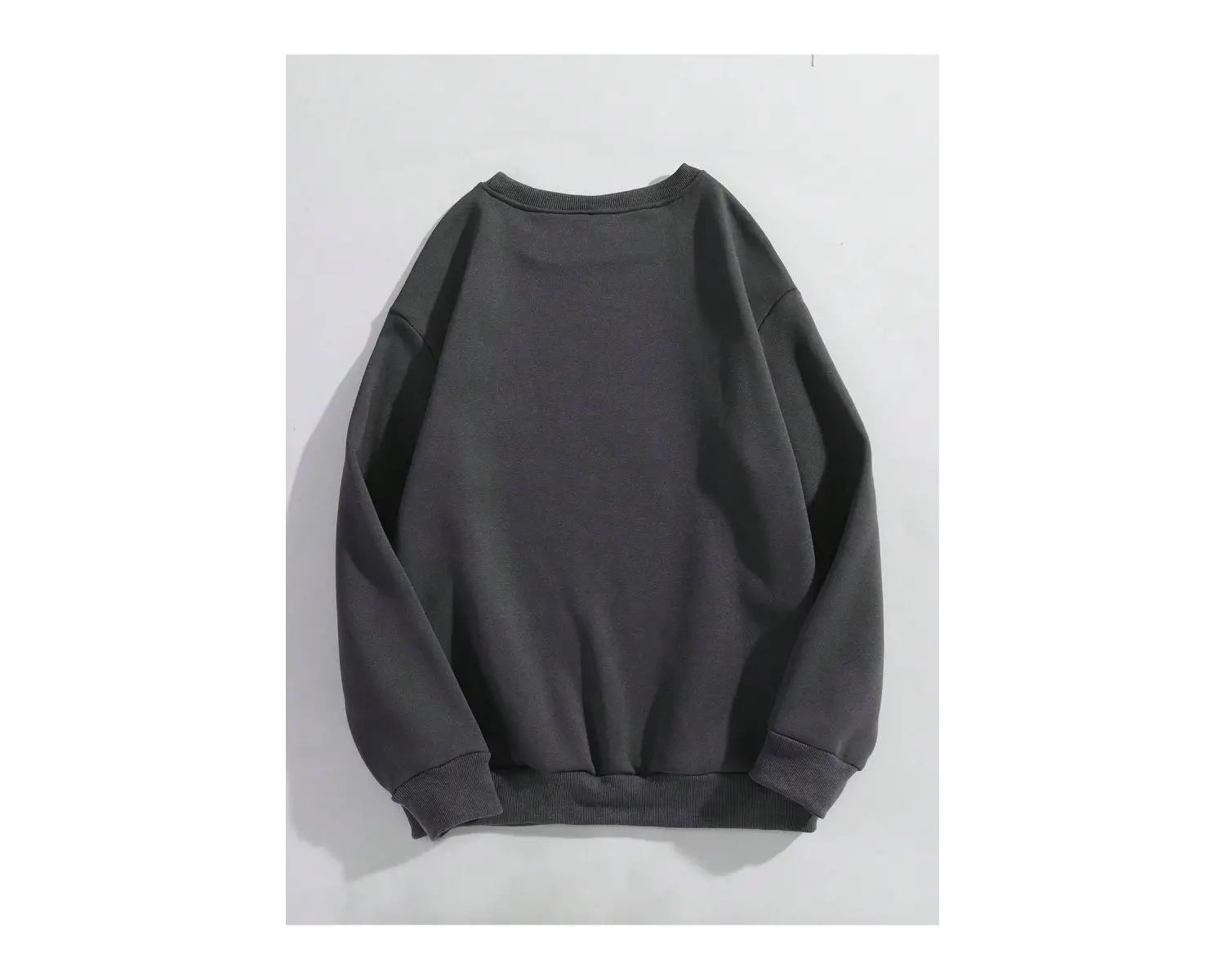 Unisex Kadın/Erkek Grunge Punk Slogan ve Şekil Grafiği Sweatshirt