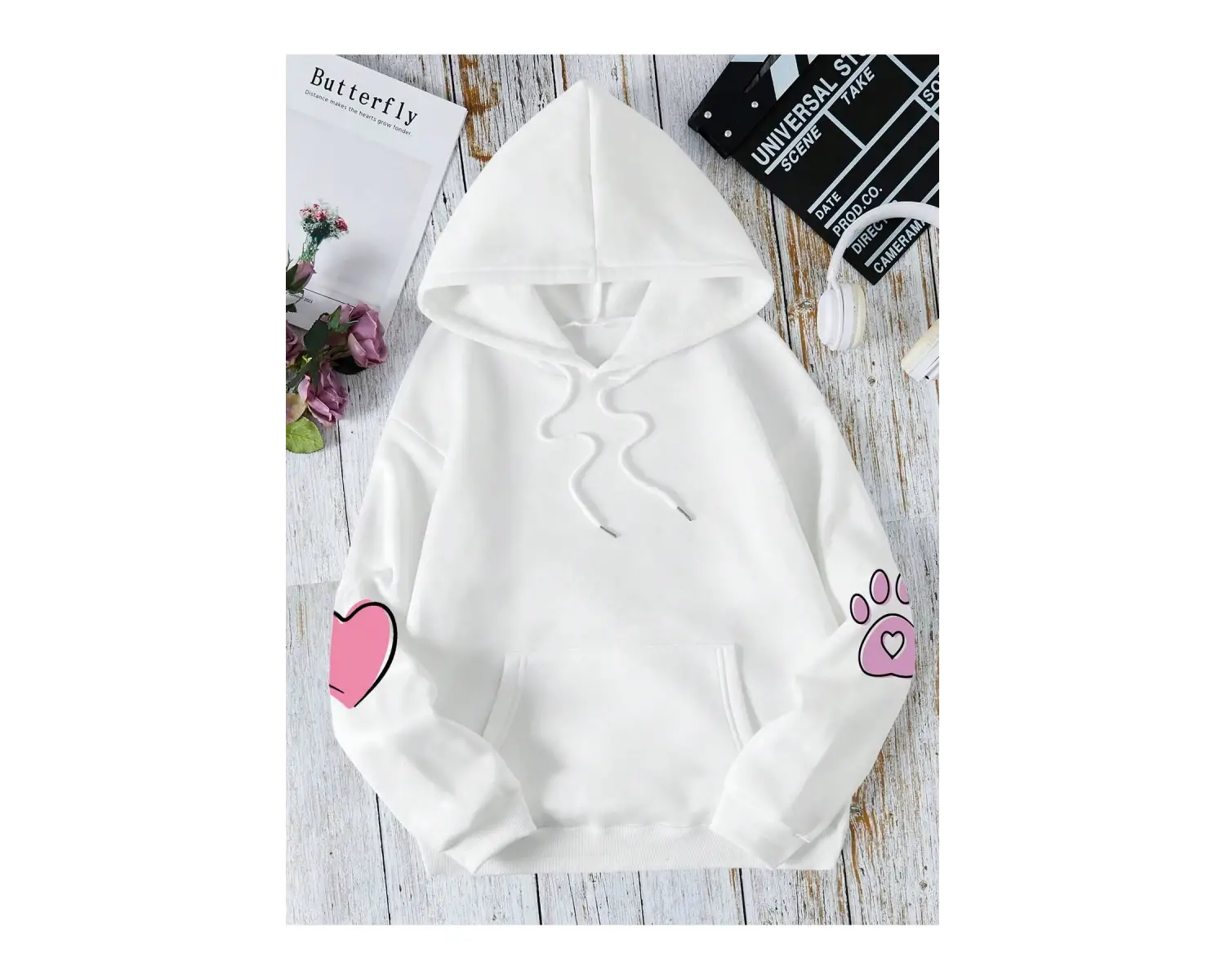 Unisex Kadın/Erkek Harajuka Sokakt Yazılı Grafik Sweat