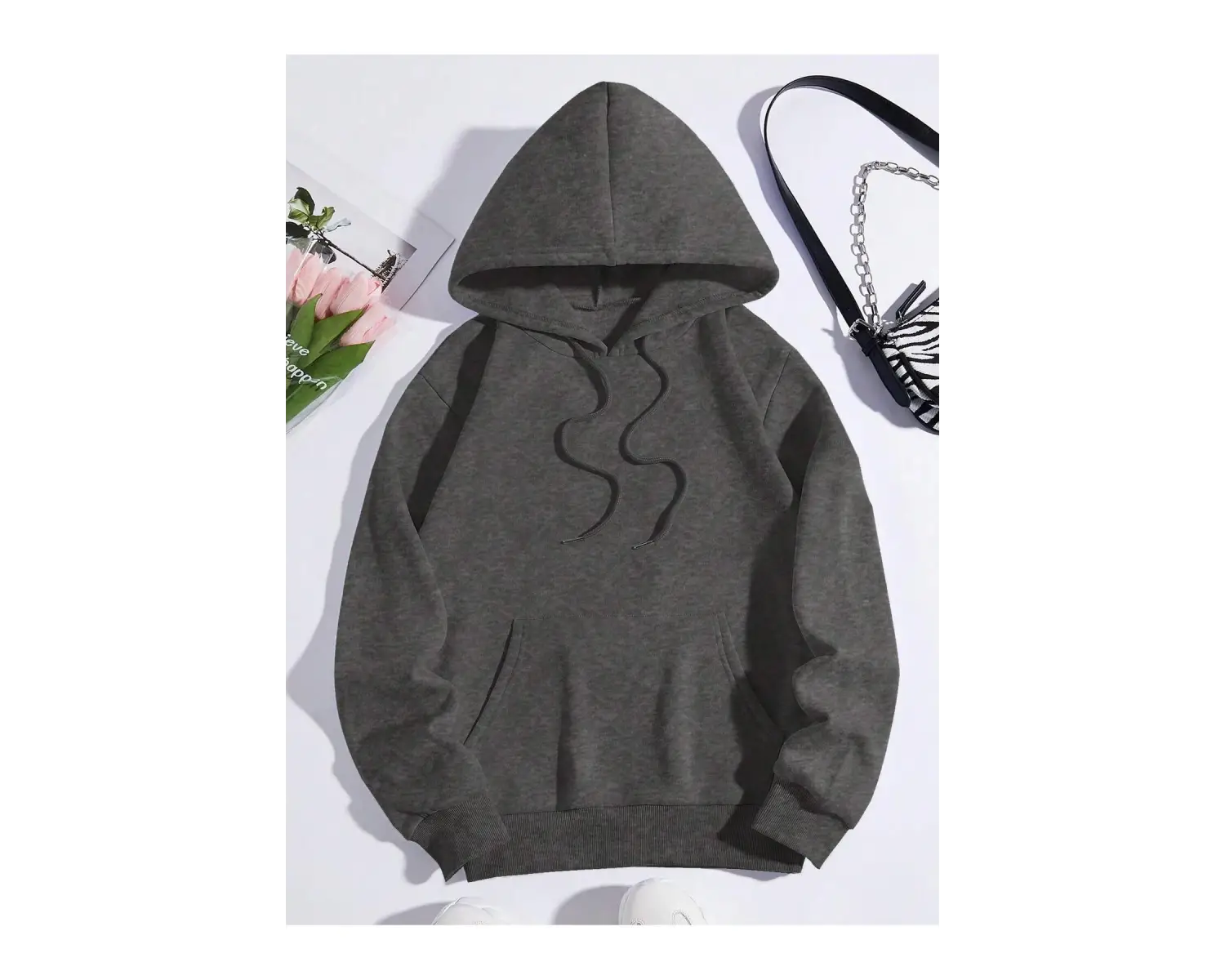 Unisex Kadın/Erkek Harajuka Sokakt Yazılı Grafik Sweat