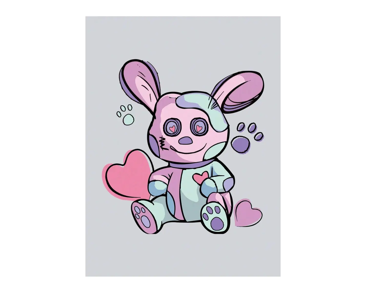 Unisex Kadın/Erkek Harajuka Sokakt Yazılı Grafik Sweat