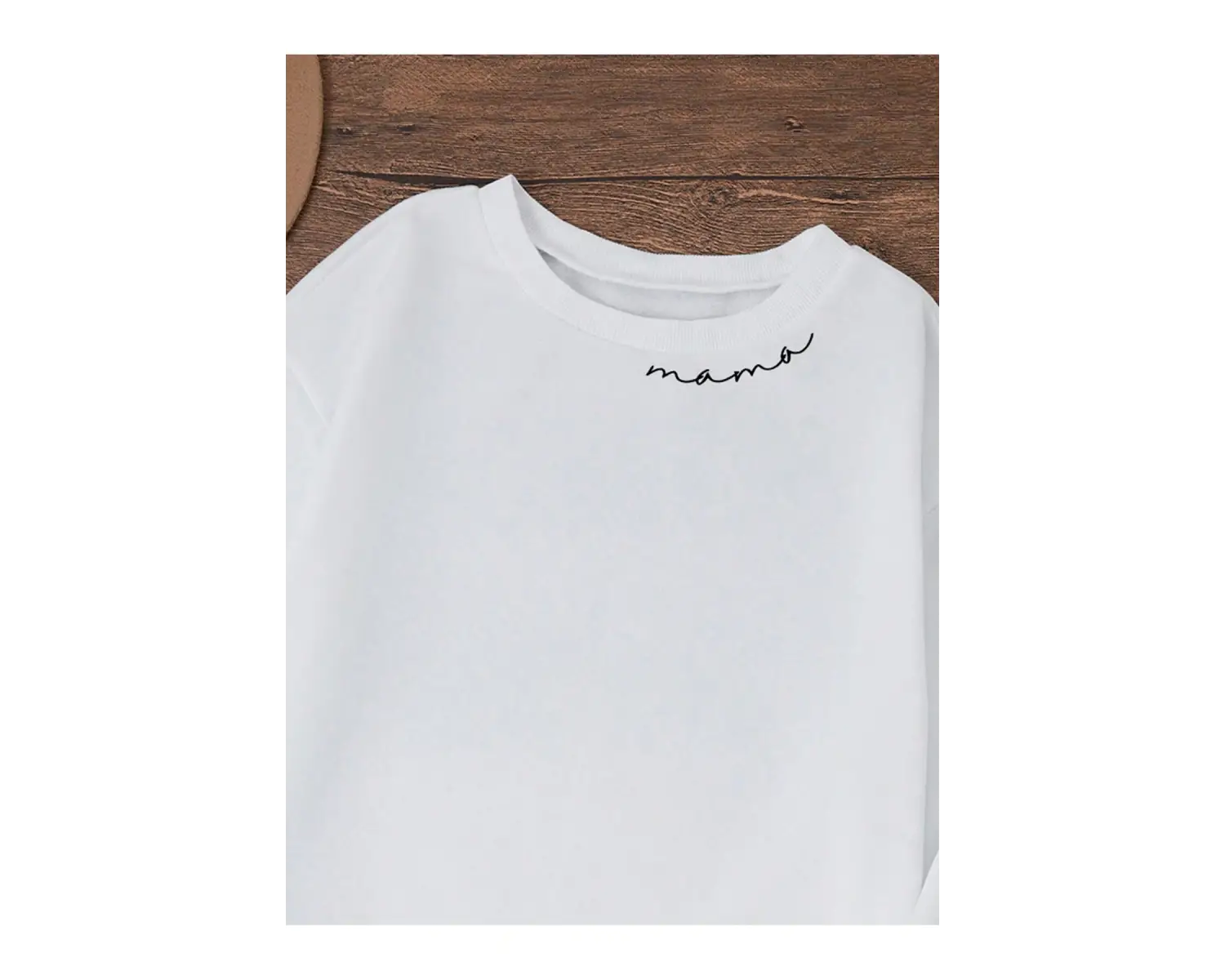 Unisex Kadın/Erkek Harfli ve Kalp Grafikli Sweat