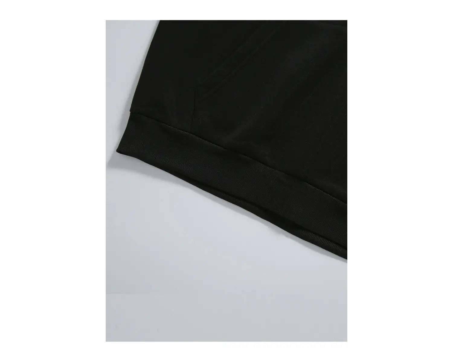 Unisex Kadın/Erkek Katı İpli Kapüşonlu Üst