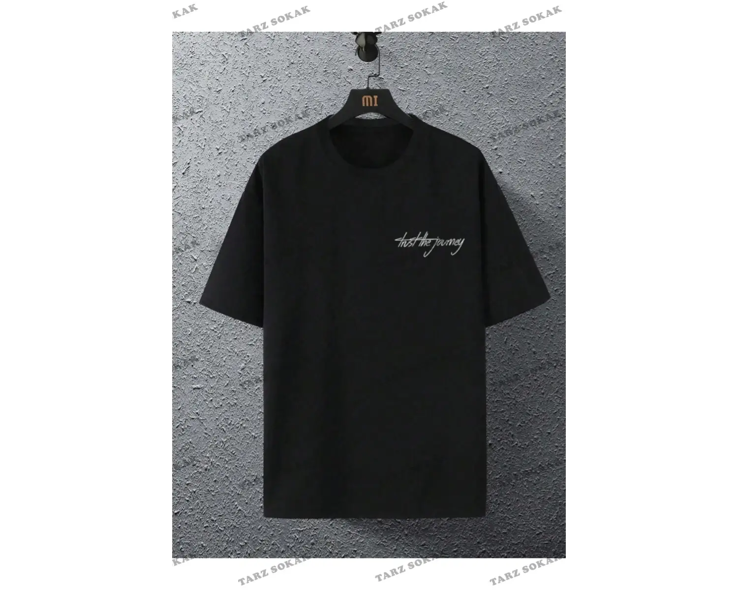 Unisex Kadın/Erkek Monalisa Renkli Özel Baskılı Oversize Penye