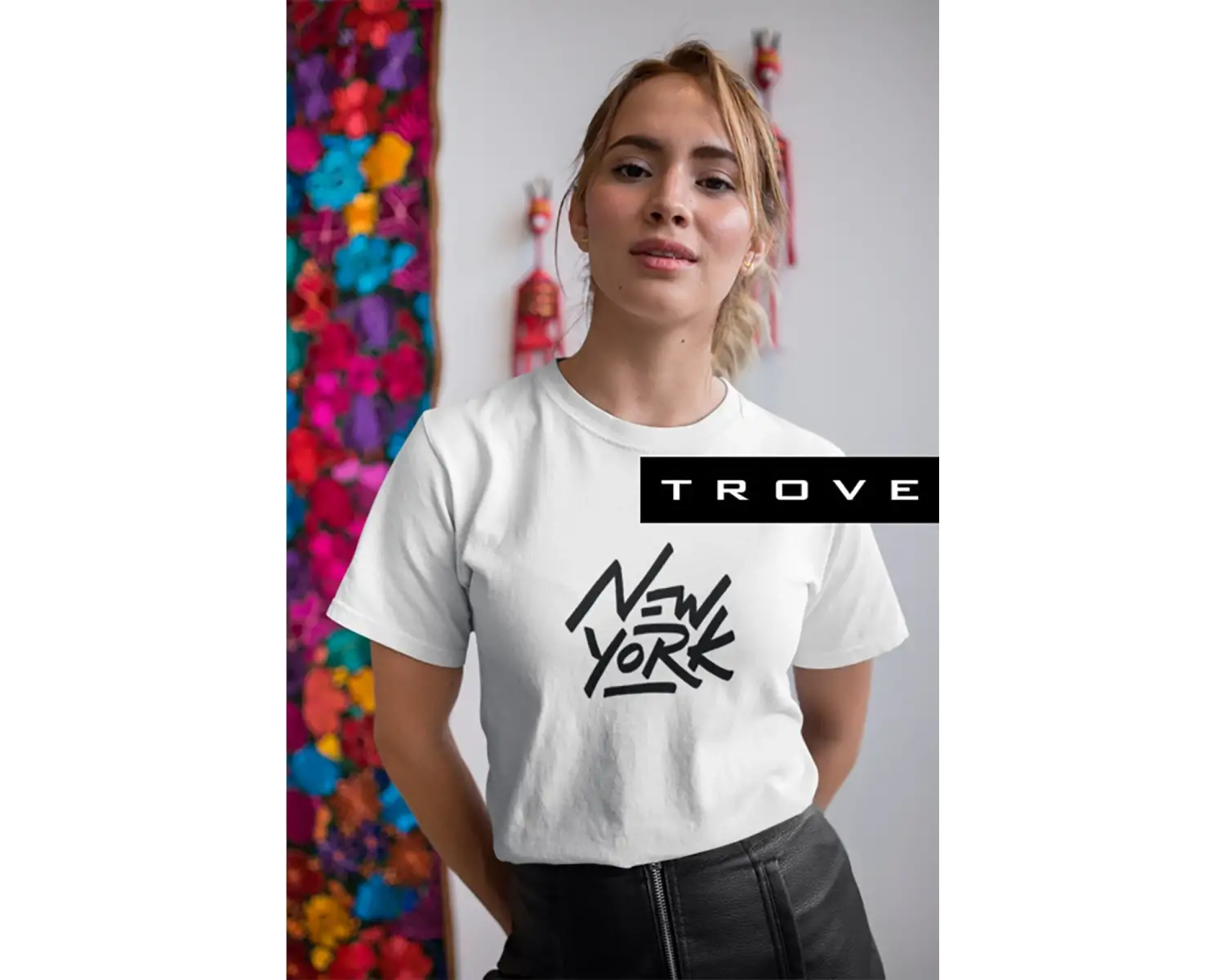 Unısex Kadın Erkek New York Ny Ci?ty Baskılı Siyah Beyaz % 100 Pamuk Tasarım T-shirt