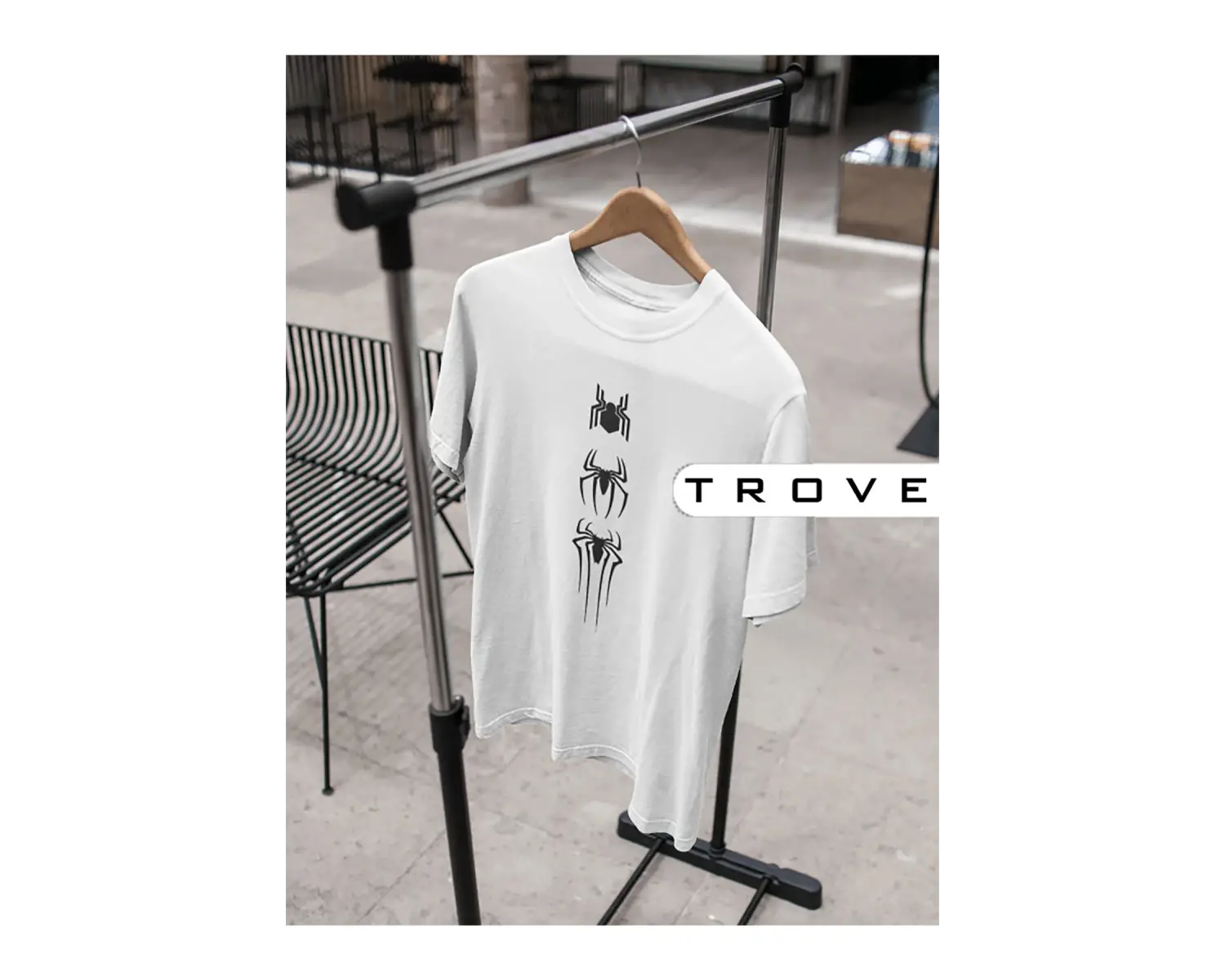 Unısex Kadın Erkek Spıderman Örümcek Adam Tasarım Baskılı % 100 Pamuk T-shirt