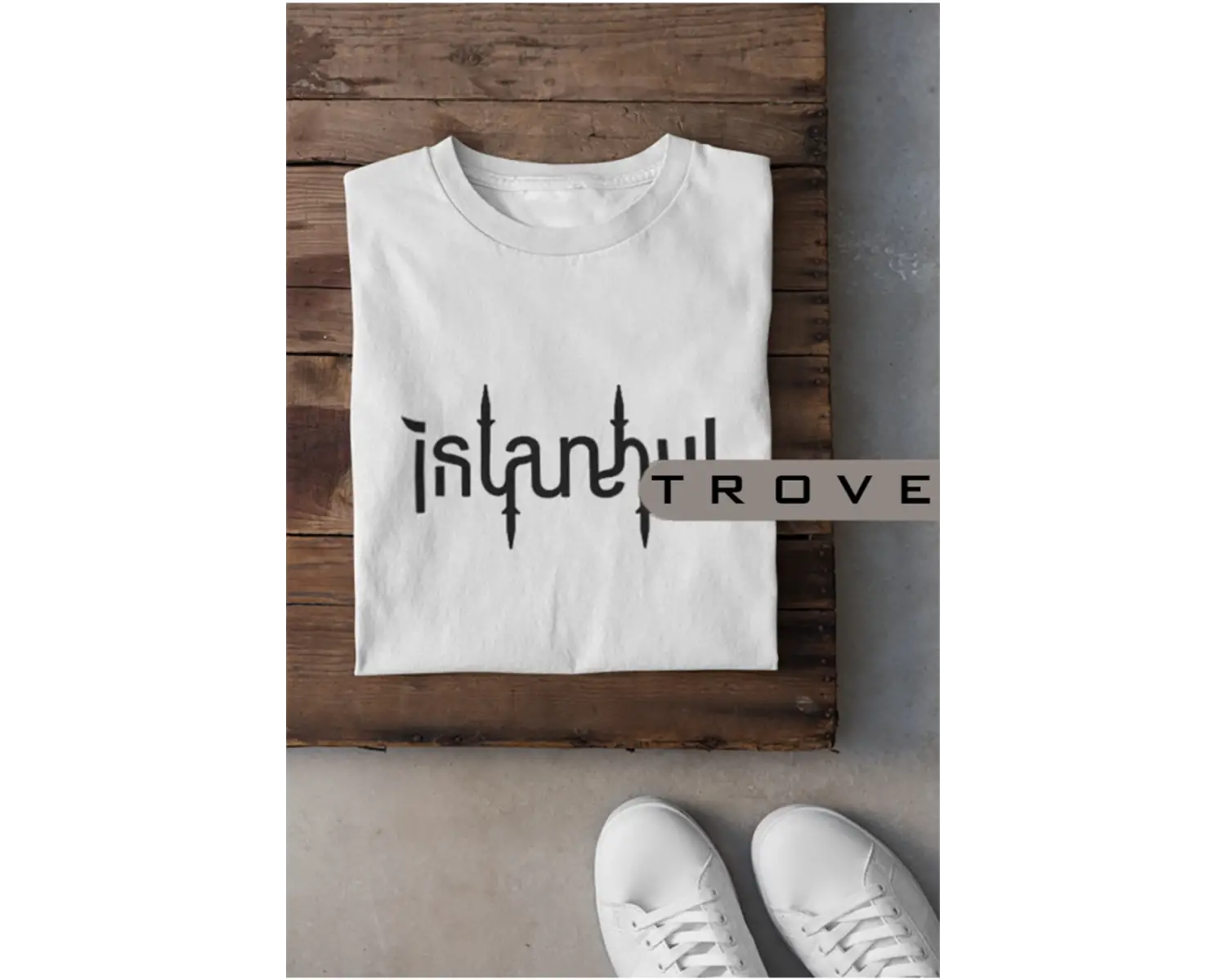 Unısex Kadın Erkek Yeditepe Istanbul Siyah Beyaz % 100 Pamuk Tasarım T-shirt