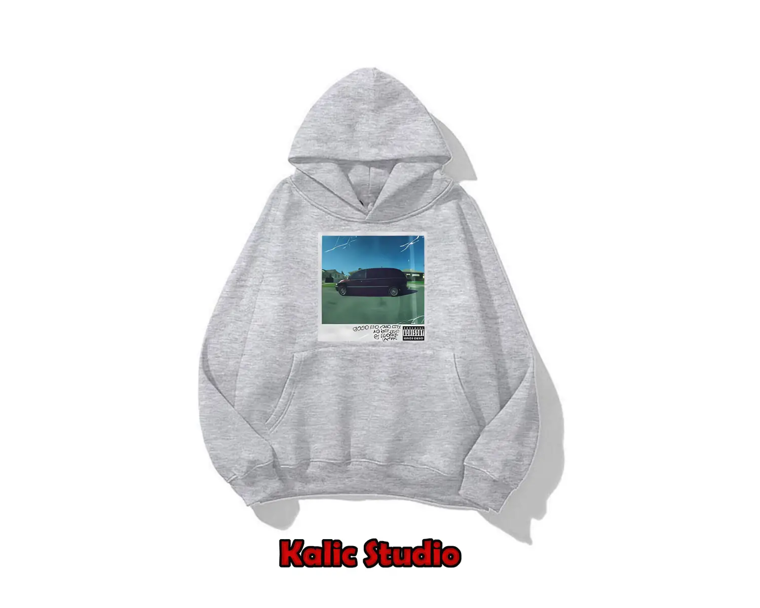 Unisex Kendrick Lamar M.a.a.d City gri Sweatshirt Hoodie