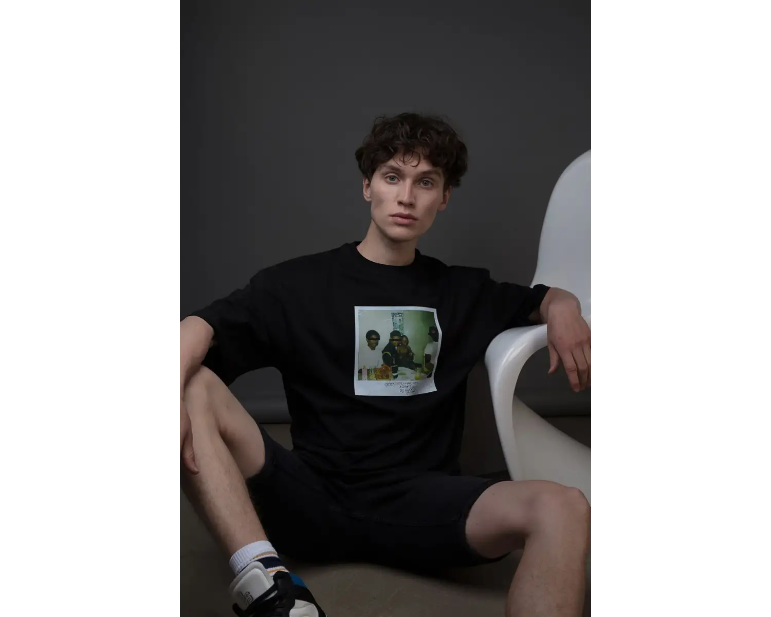 Unisex Kendrick Lamar M.a.a.d City Siyah Tshirt