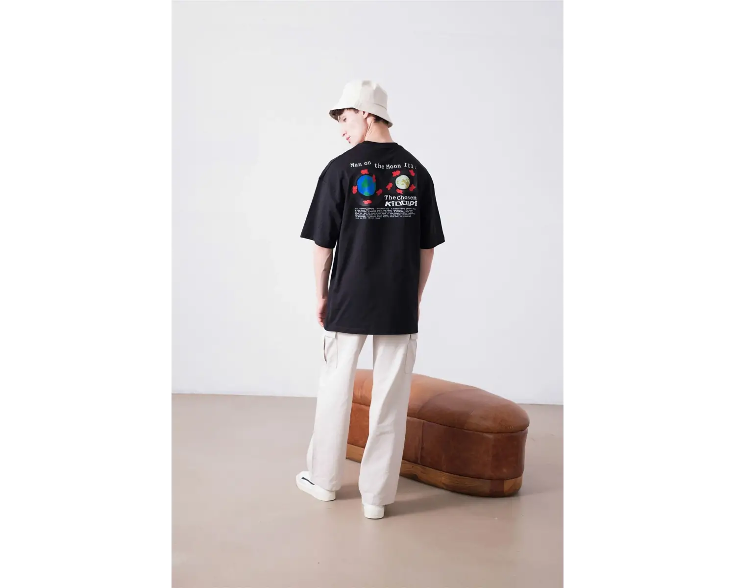 Unisex Kid Cudi Man Of The Moon 3 Beyaz Tshirt