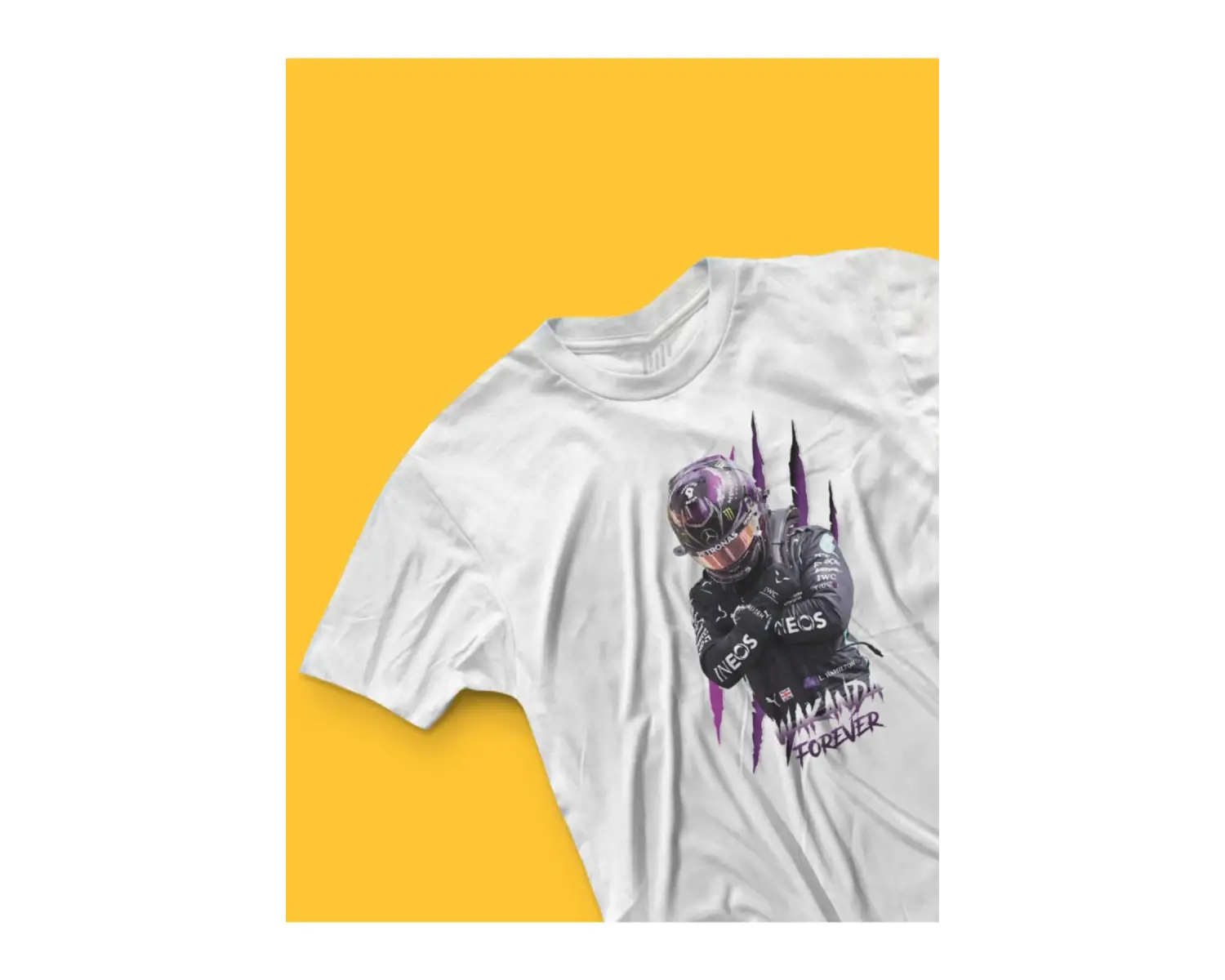 Unisex Lewis Hamilton Wakanda Forever T-shirt