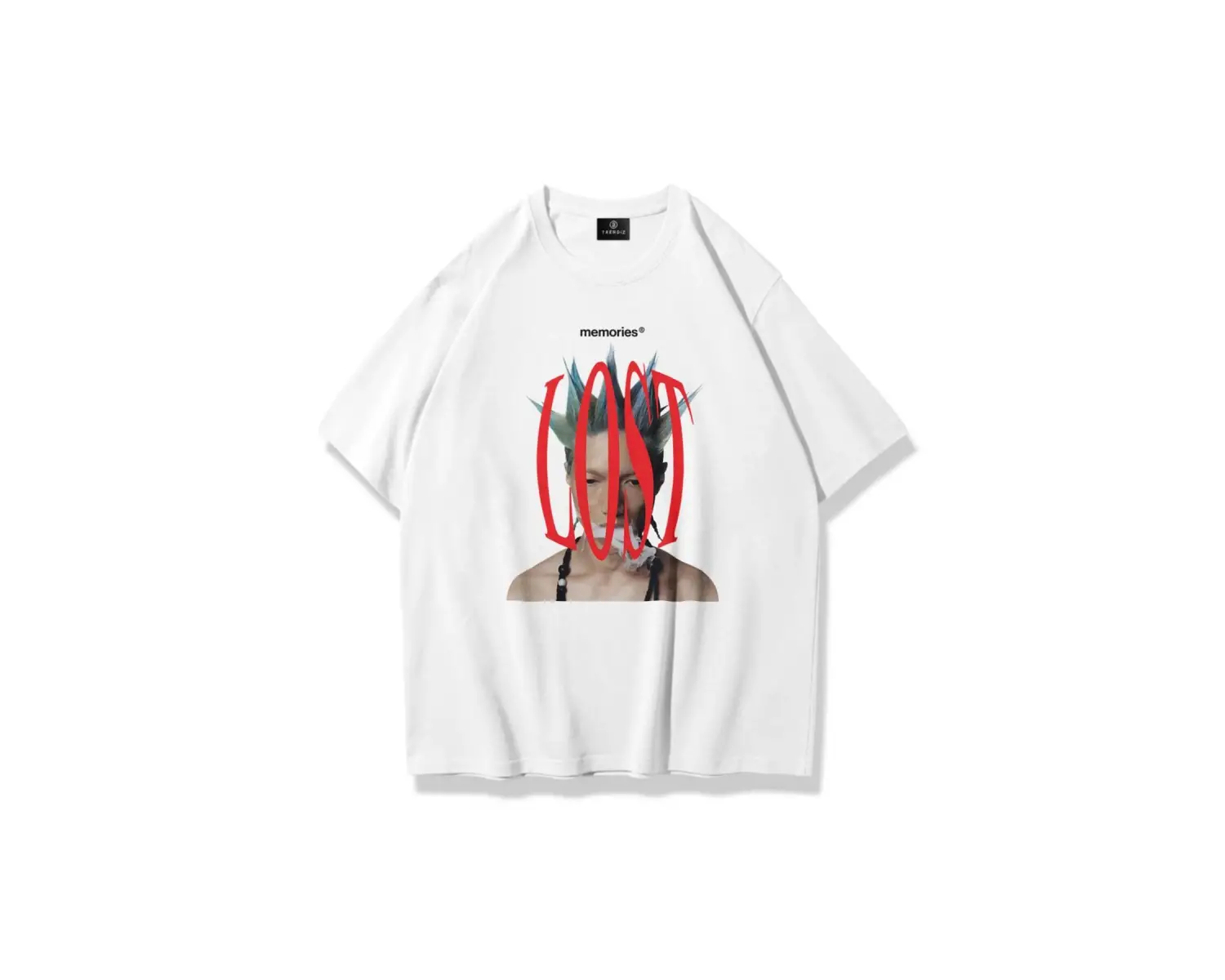 Unisex Lost Memories Tshirt Beyaz