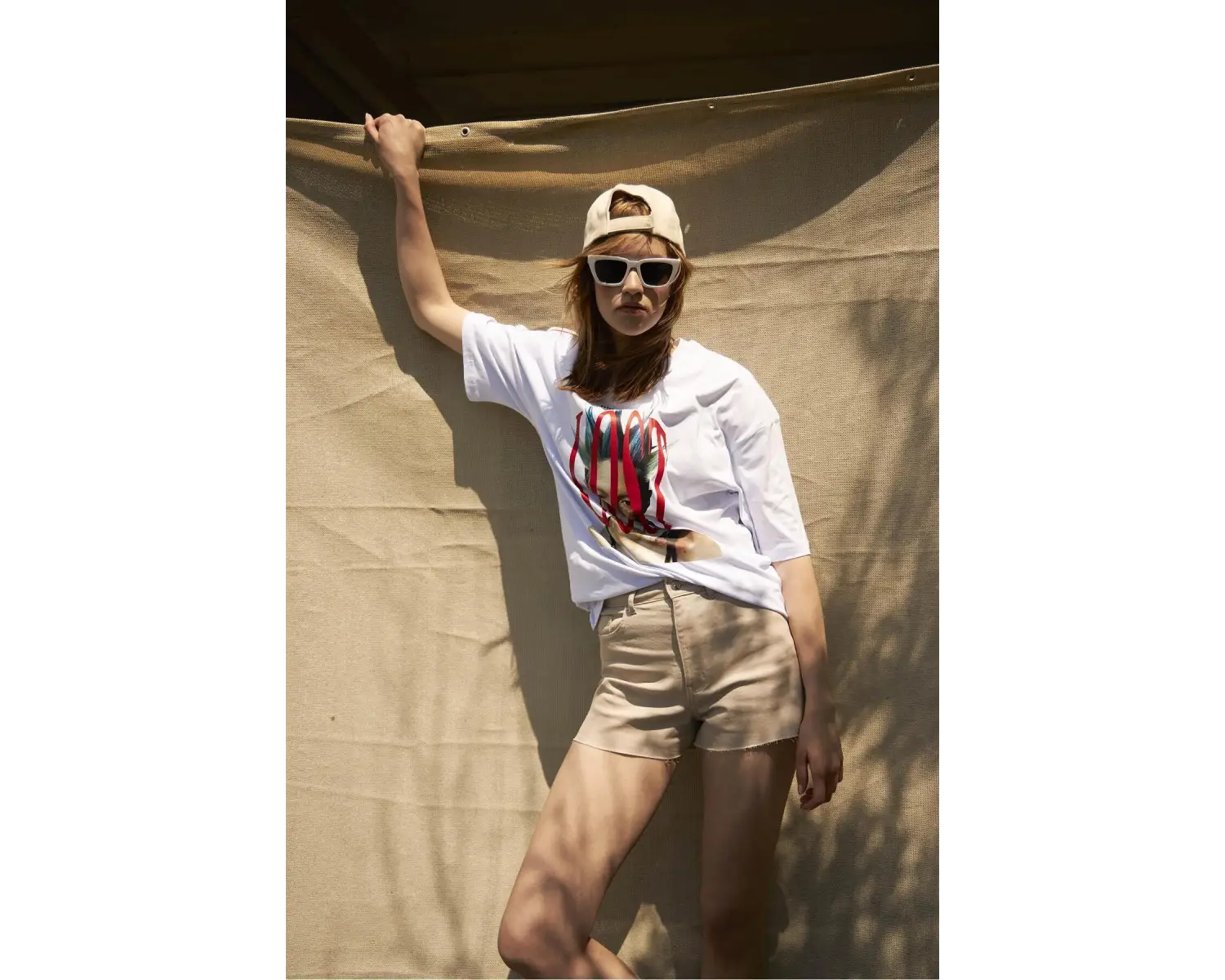 Unisex Lost Memories Tshirt Beyaz