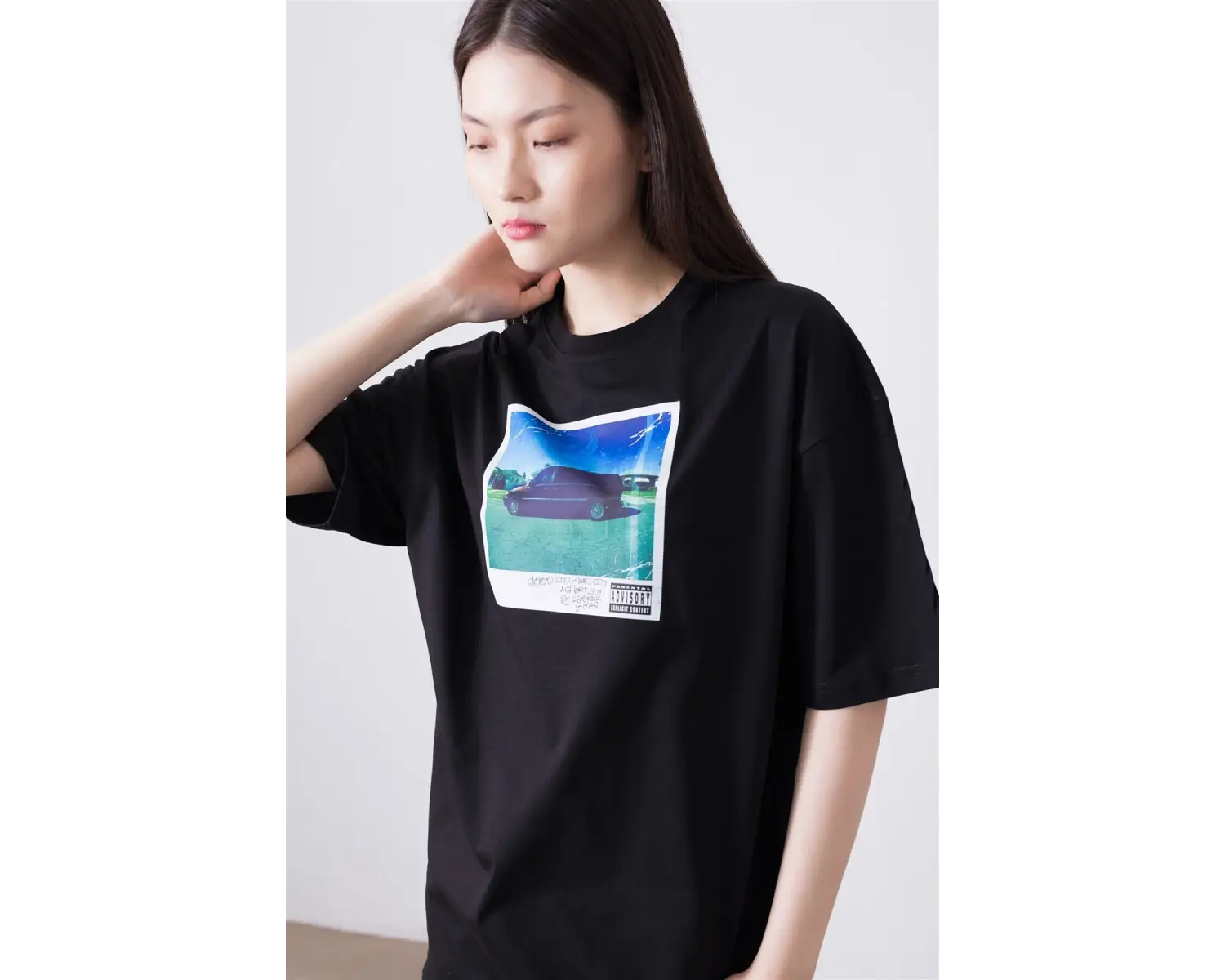 Unisex M.a.a.d City Kendrick Lamar Siyah Tshirt