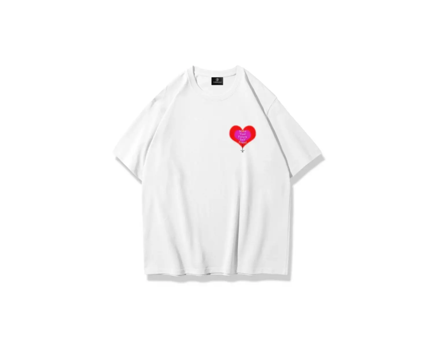 Unisex Make Your Future Tshirt Beyaz