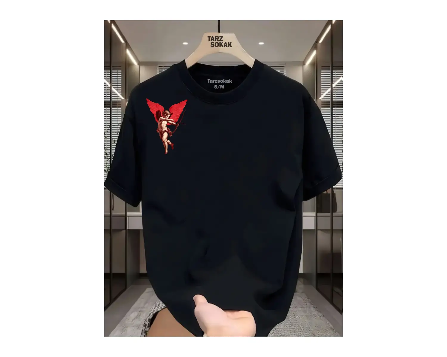 UNİSEX Melek ve Şeytan T-shirt