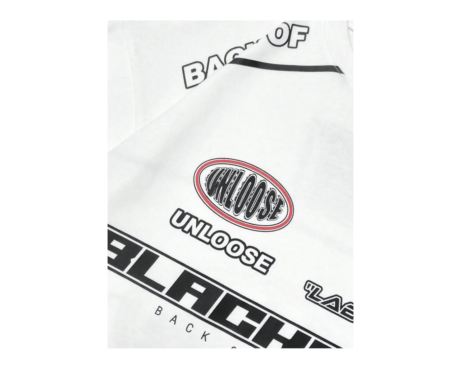 Unisex Oversize Kalıp Sloganlı Grafik Harajuku Style