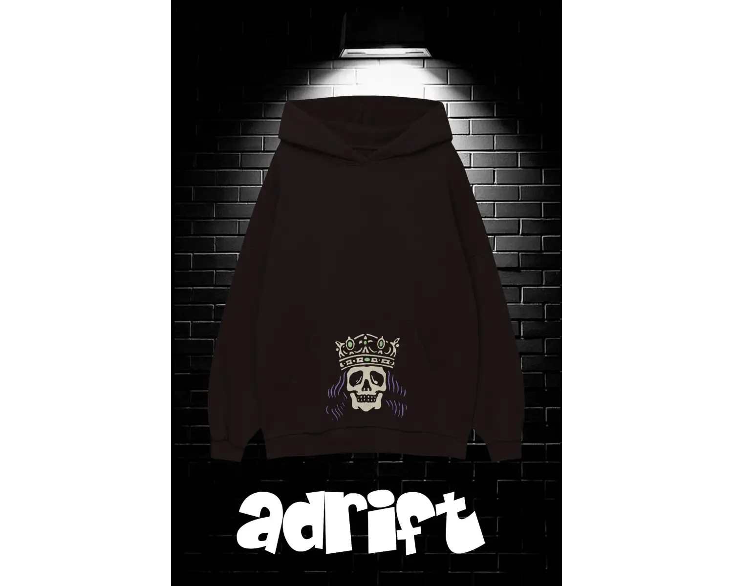 Unisex Oversize Kapüşonlu Kanguru Cepli Get High Stay High Baskılı Sweatshirt Hoodie Beyaz