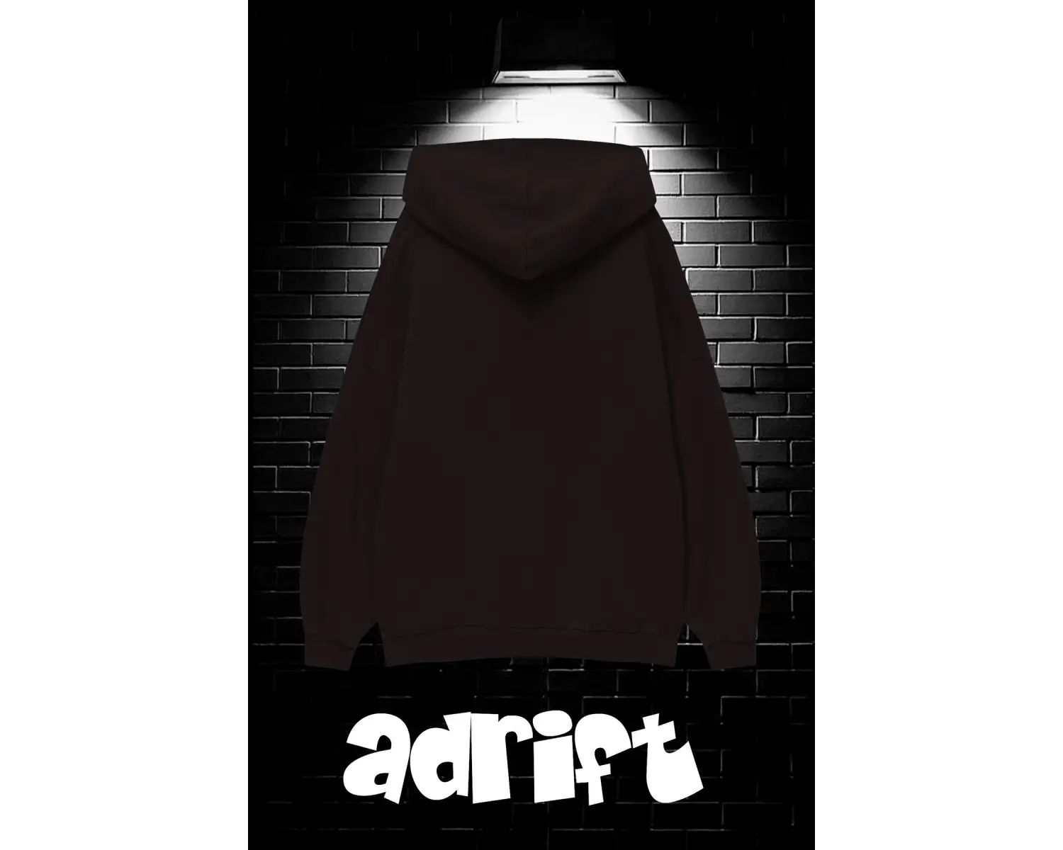 Unisex Oversize Kapüşonlu Kanguru Cepli Timberwolves Baskılı Sweatshirt Hoodie Beyaz