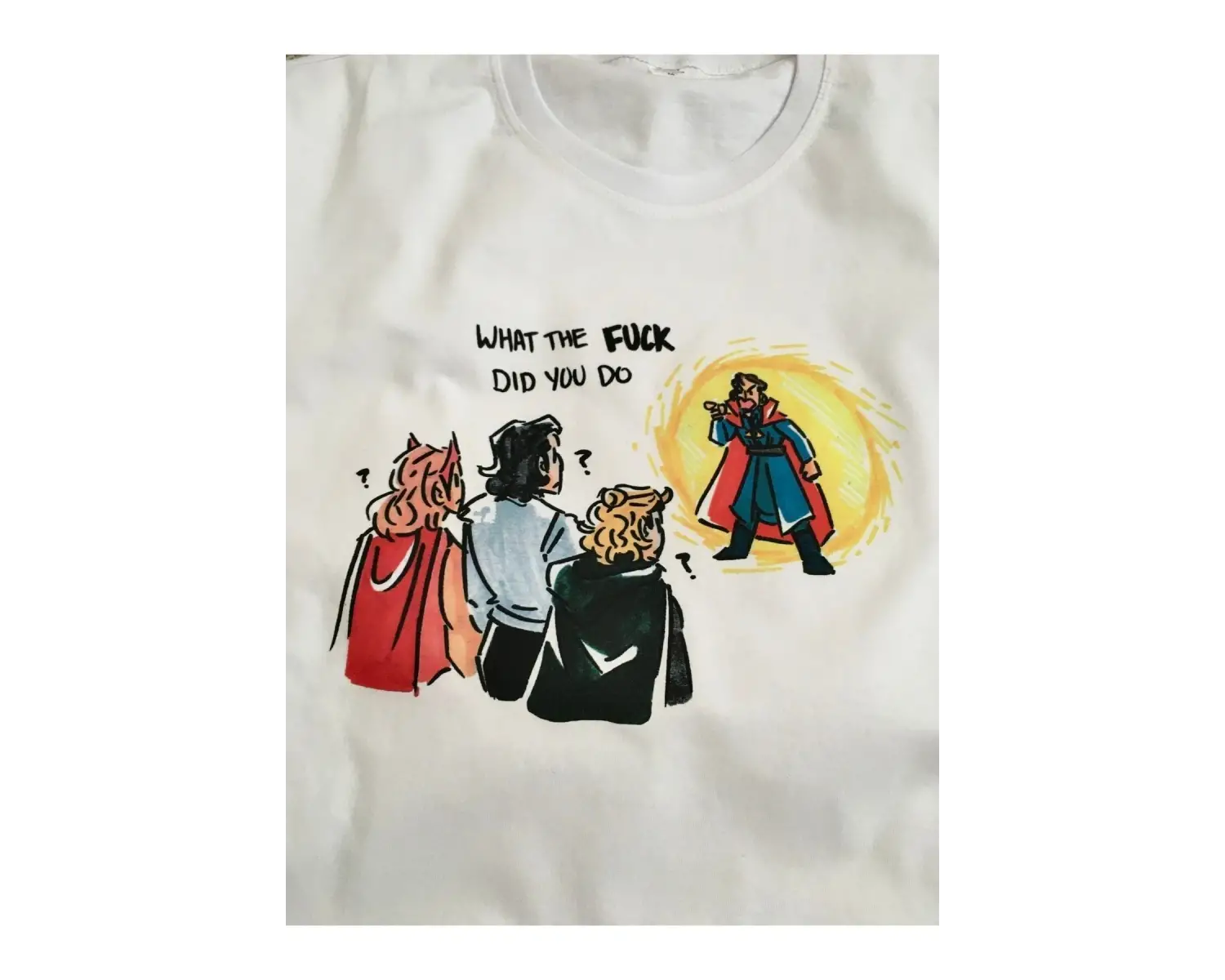 Unisex Oversize Marvel Doctor Strange , Wanda , Loki Tshirt