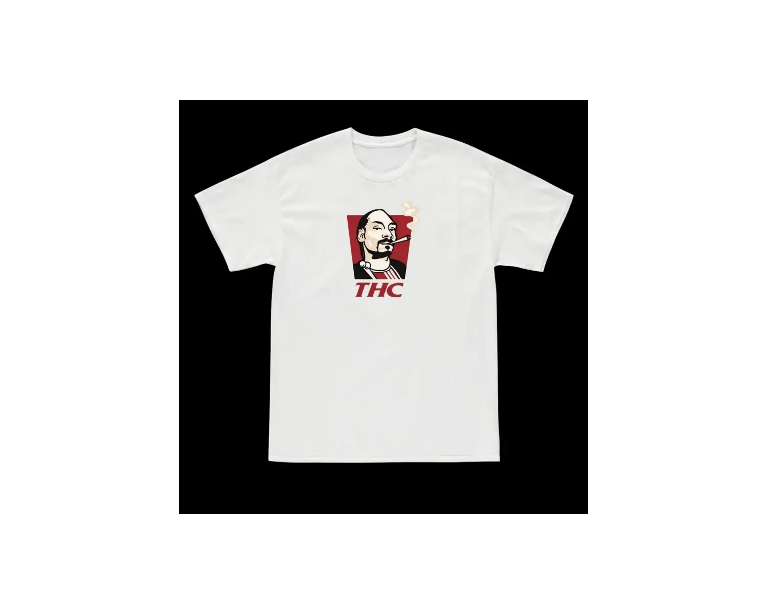 Unisex Oversize Snoop Dogg Baskılı Tshirt