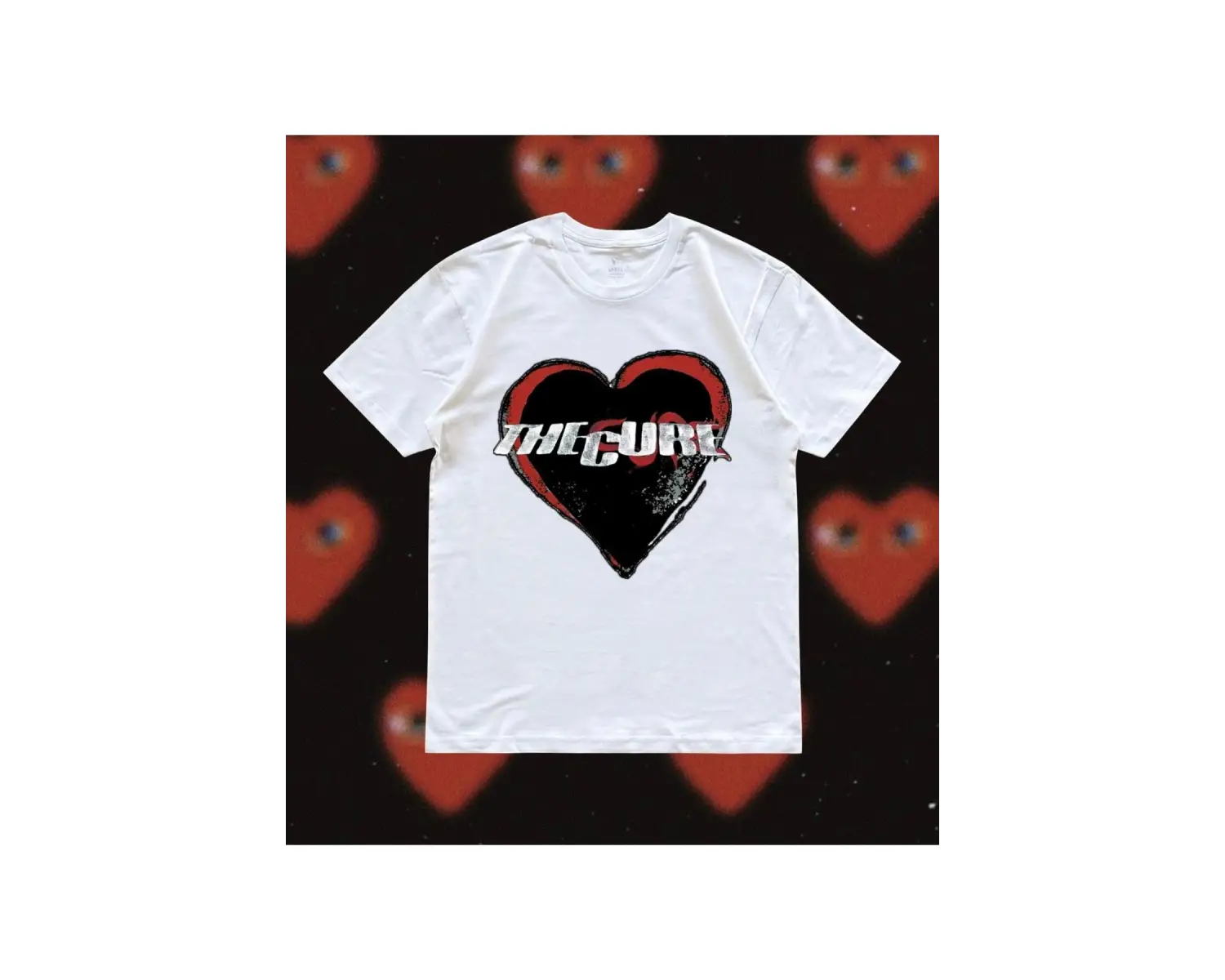 Unisex Oversize The Cure Tshirt