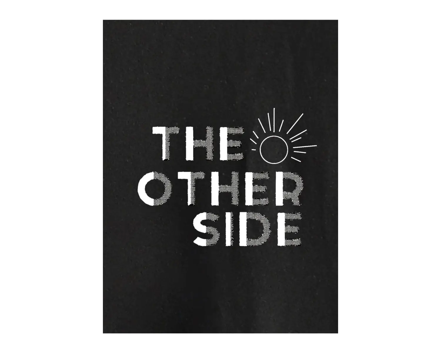 Unisex Oversize The Order Side Baskılı T-shirt