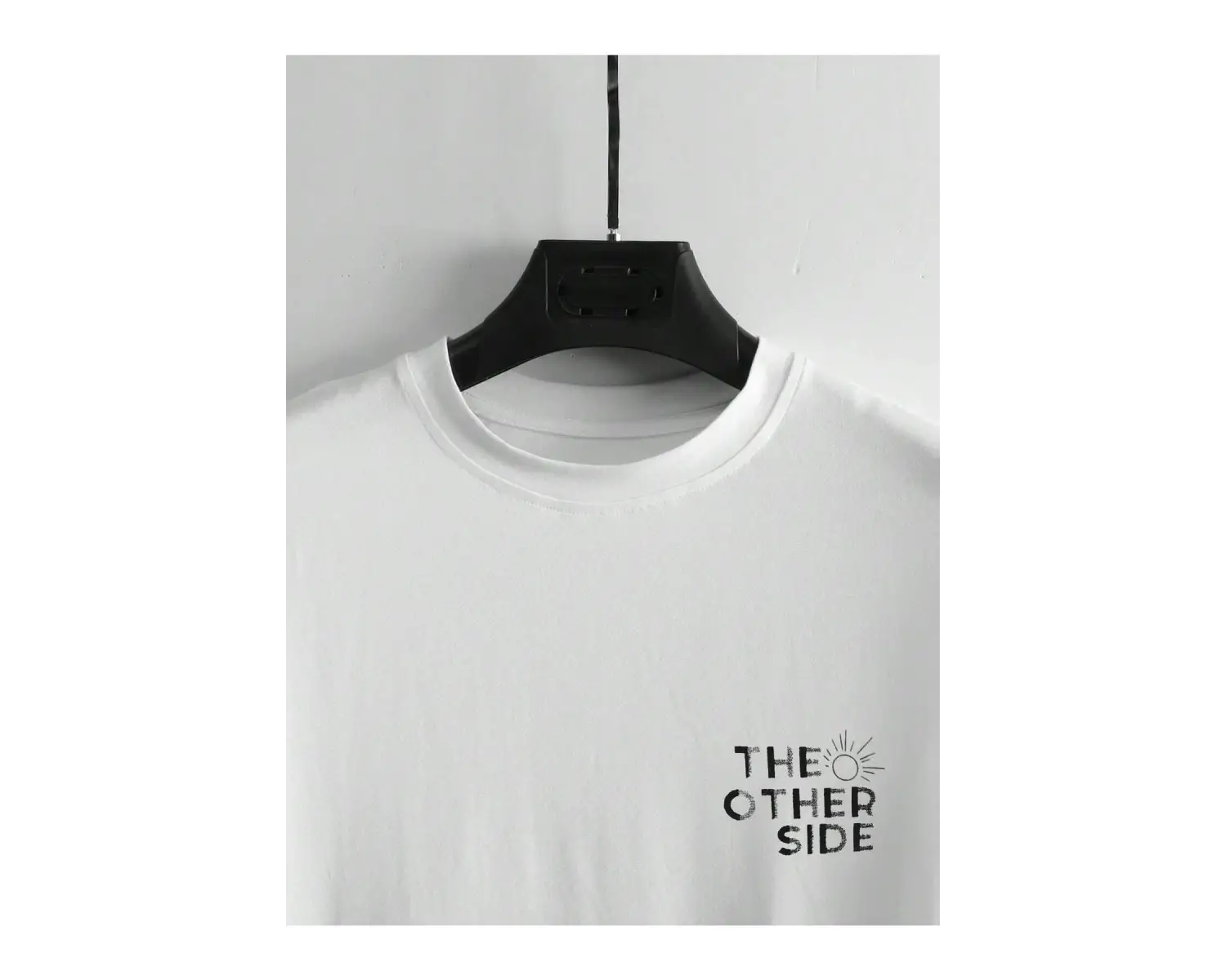 Unisex Oversize The Order Side Baskılı T-shirt