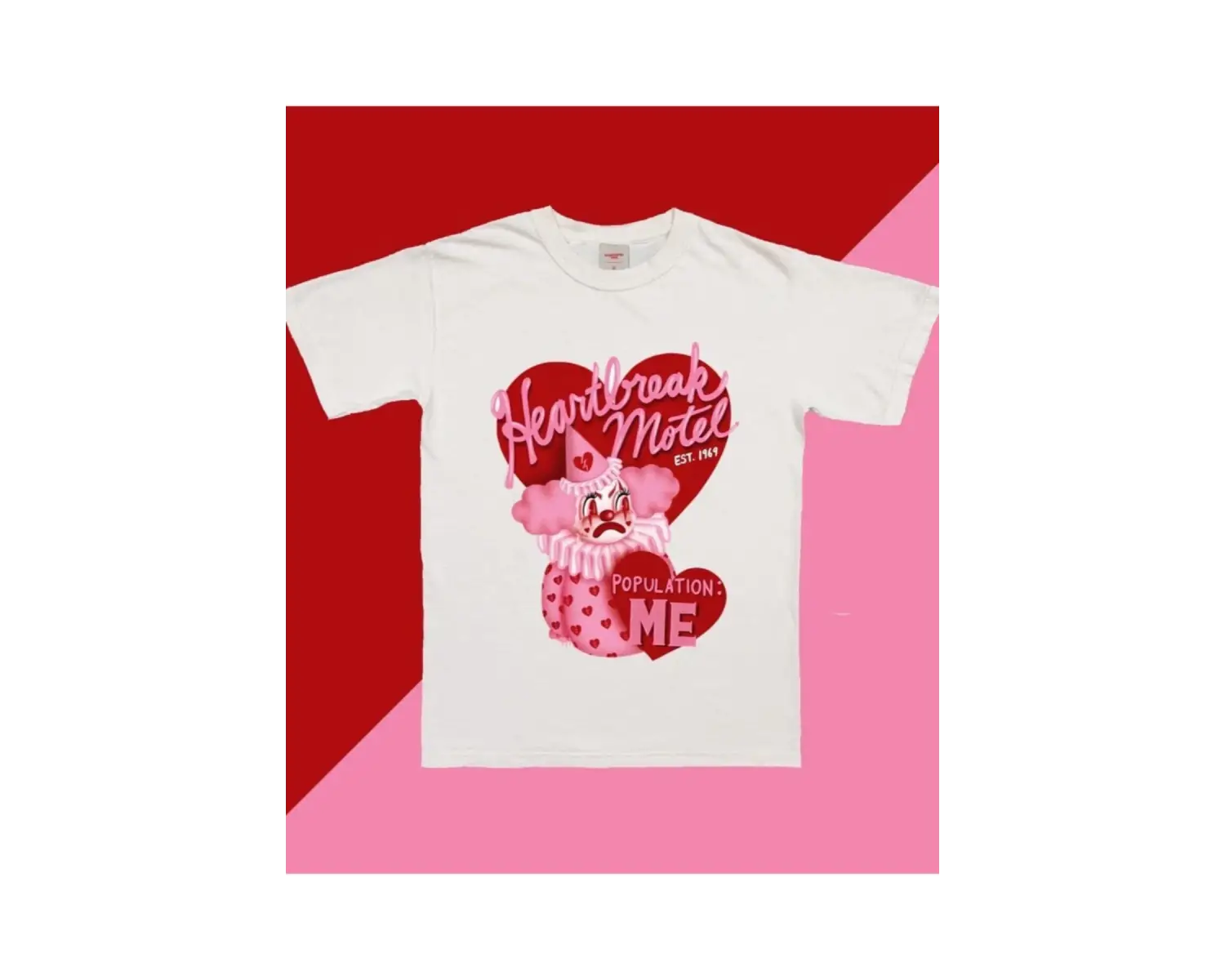 Unisex Oversize Y2k Baskılı Tshirt