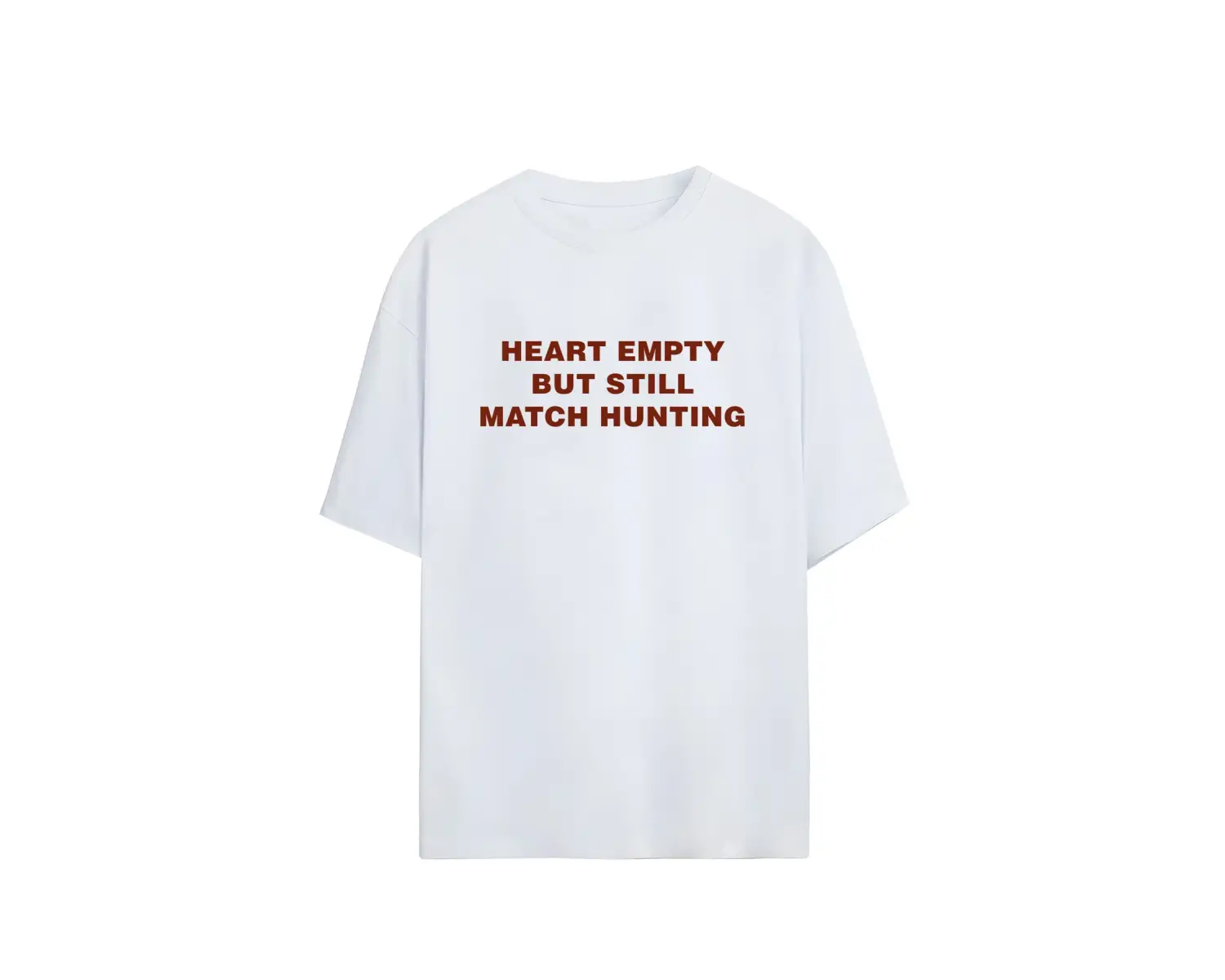 Unisex Oversize Yazılı Tshirt