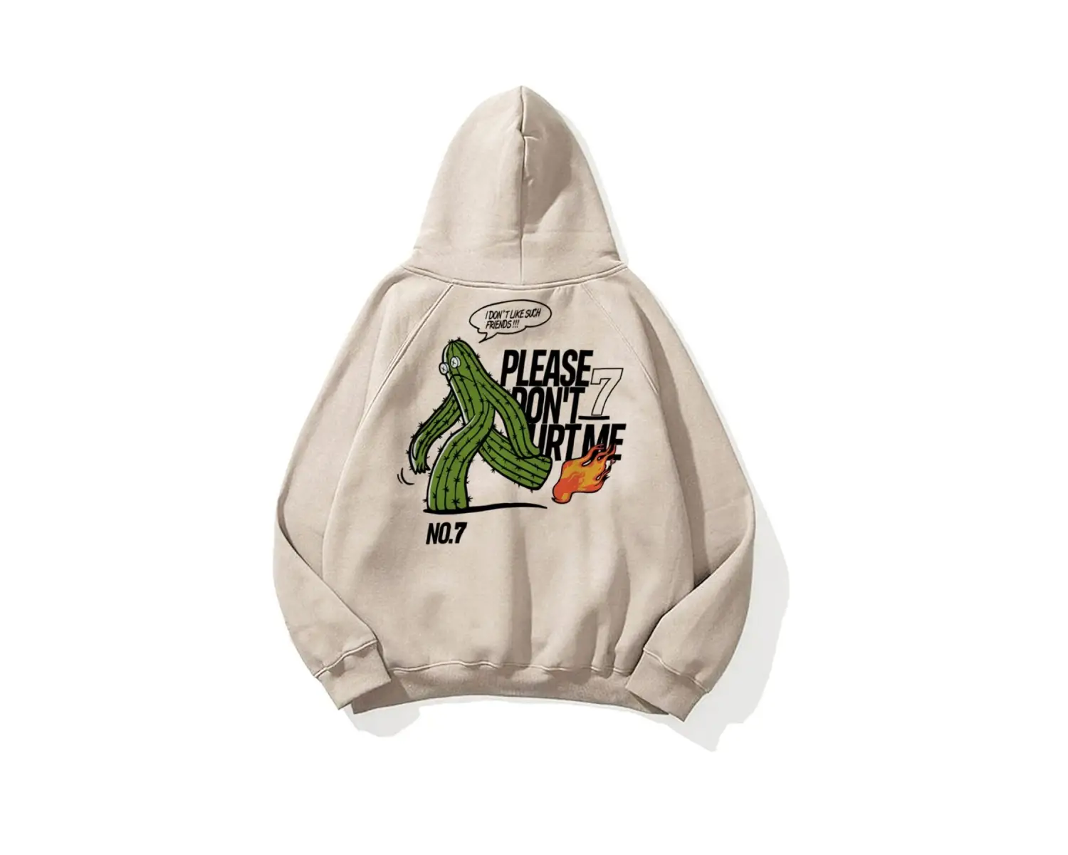 Unisex Please Dont Hurt Me Sweatshirt Hoodie Gri