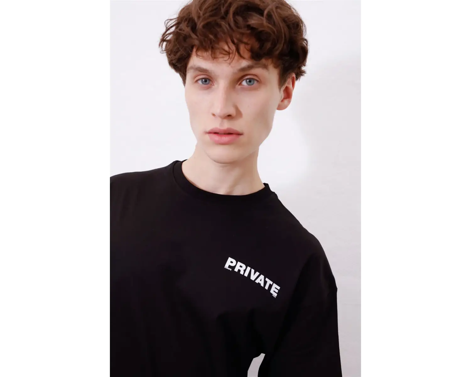 Unisex Private Siyah Tshirt